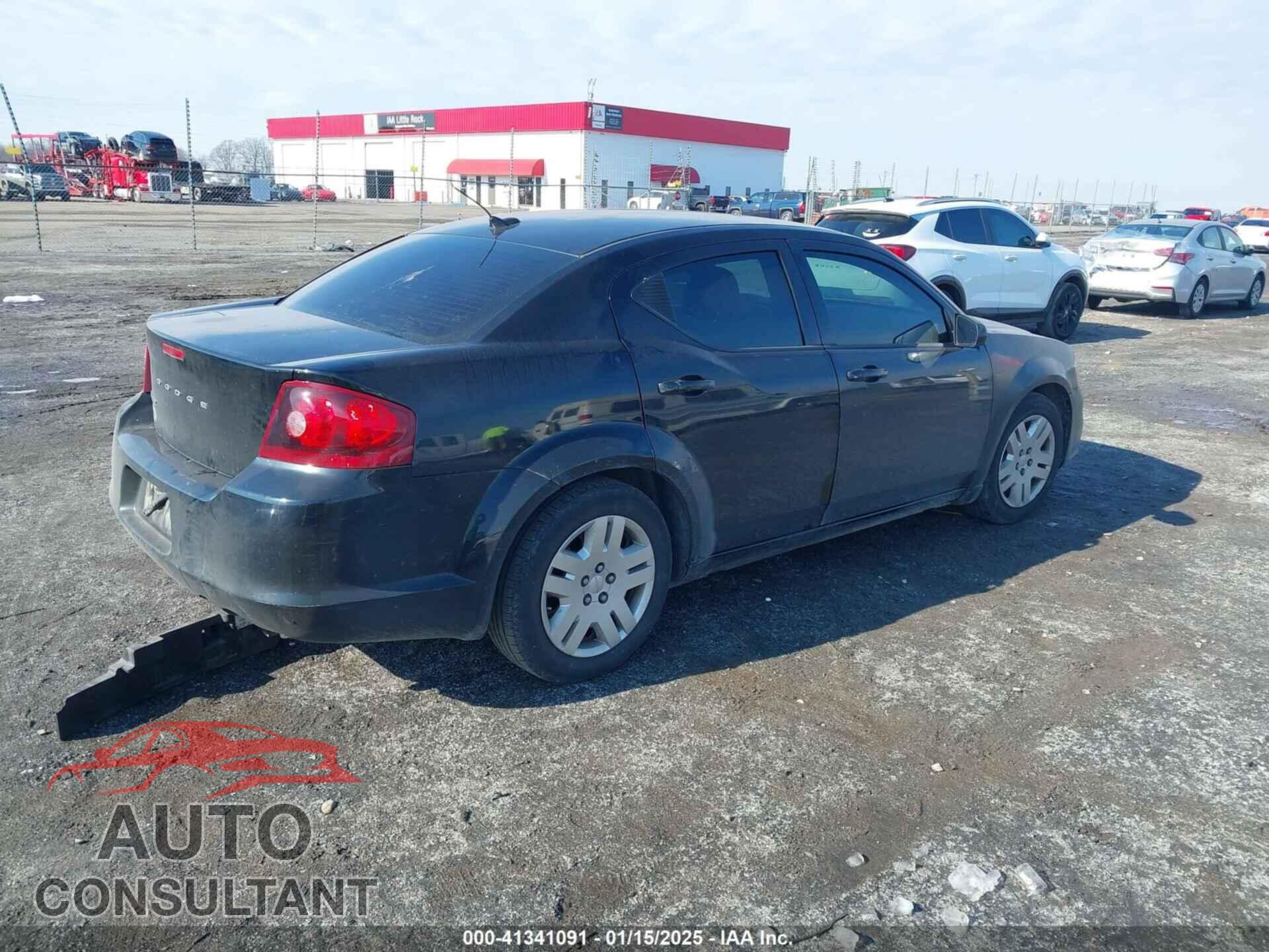 DODGE AVENGER 2013 - 1C3CDZAB2DN506240