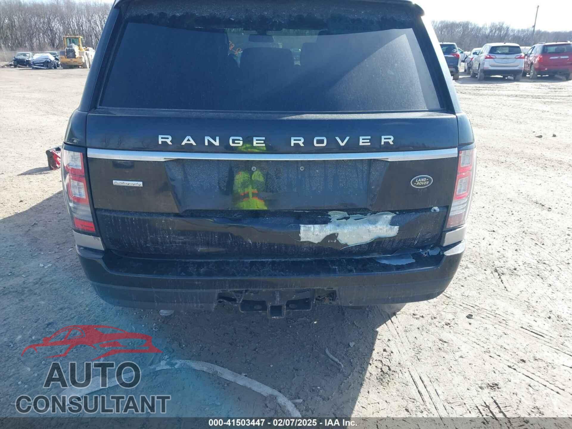 LAND ROVER RANGE ROVER 2017 - SALGW3FE0HA330415