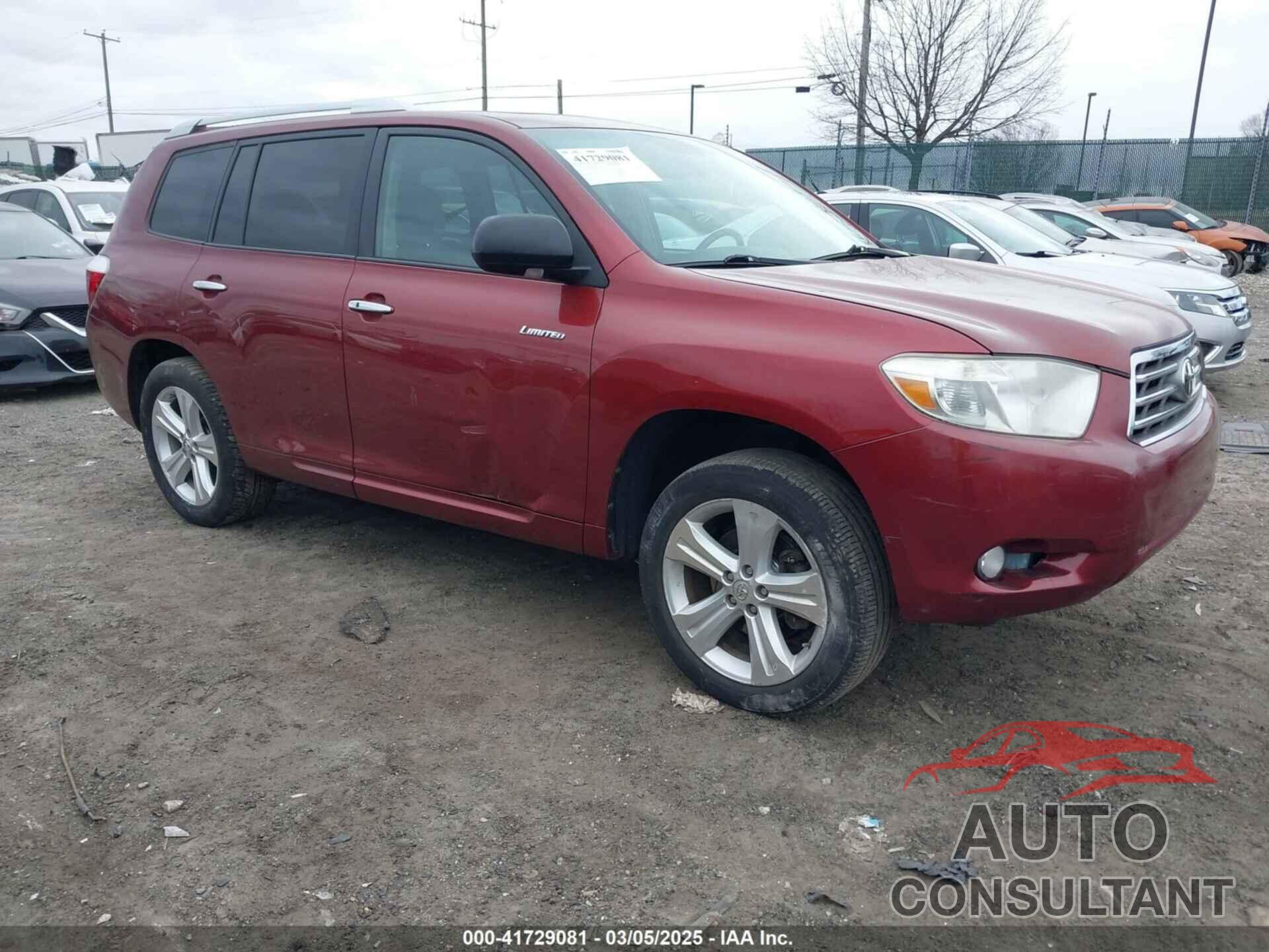 TOYOTA HIGHLANDER 2010 - 5TDDK3EH0AS016080