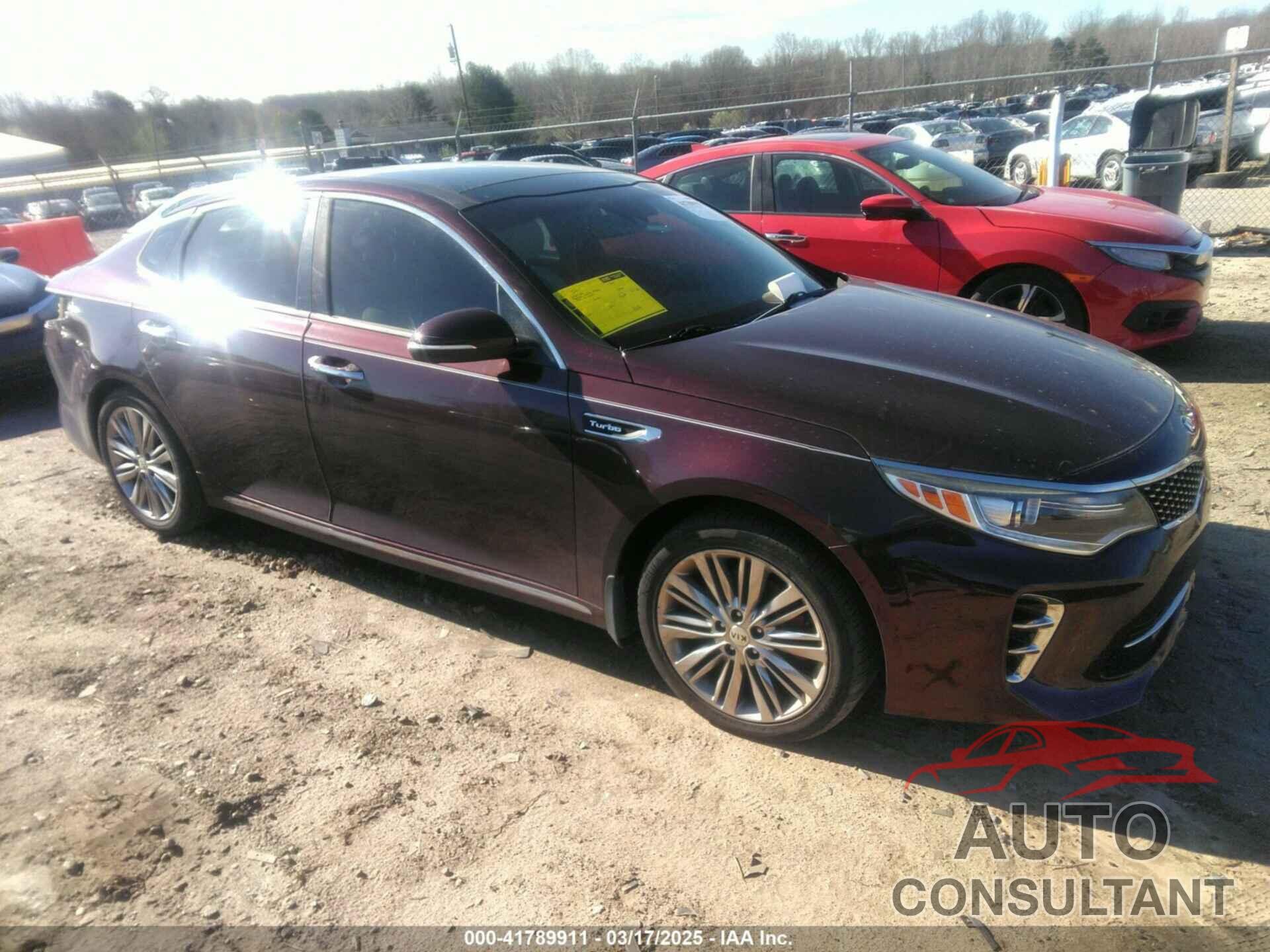 KIA OPTIMA 2016 - 5XXGV4L2XGG085829