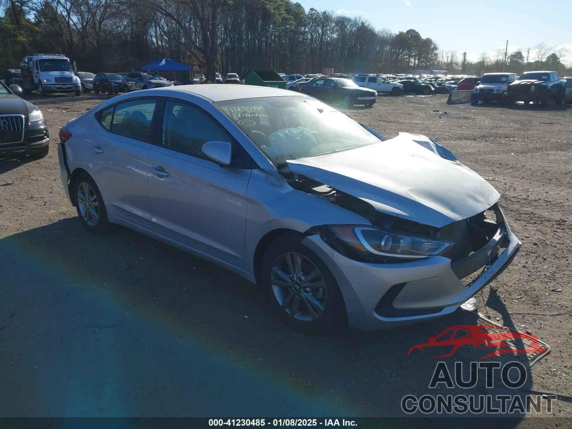 HYUNDAI ELANTRA 2017 - KMHD84LF8HU428271