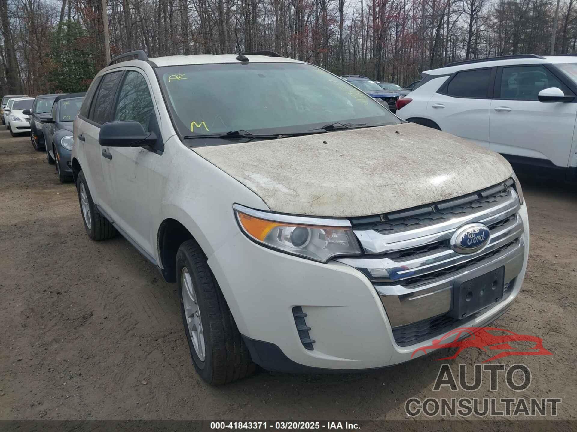 FORD EDGE 2012 - 2FMDK3GCXCBA91354