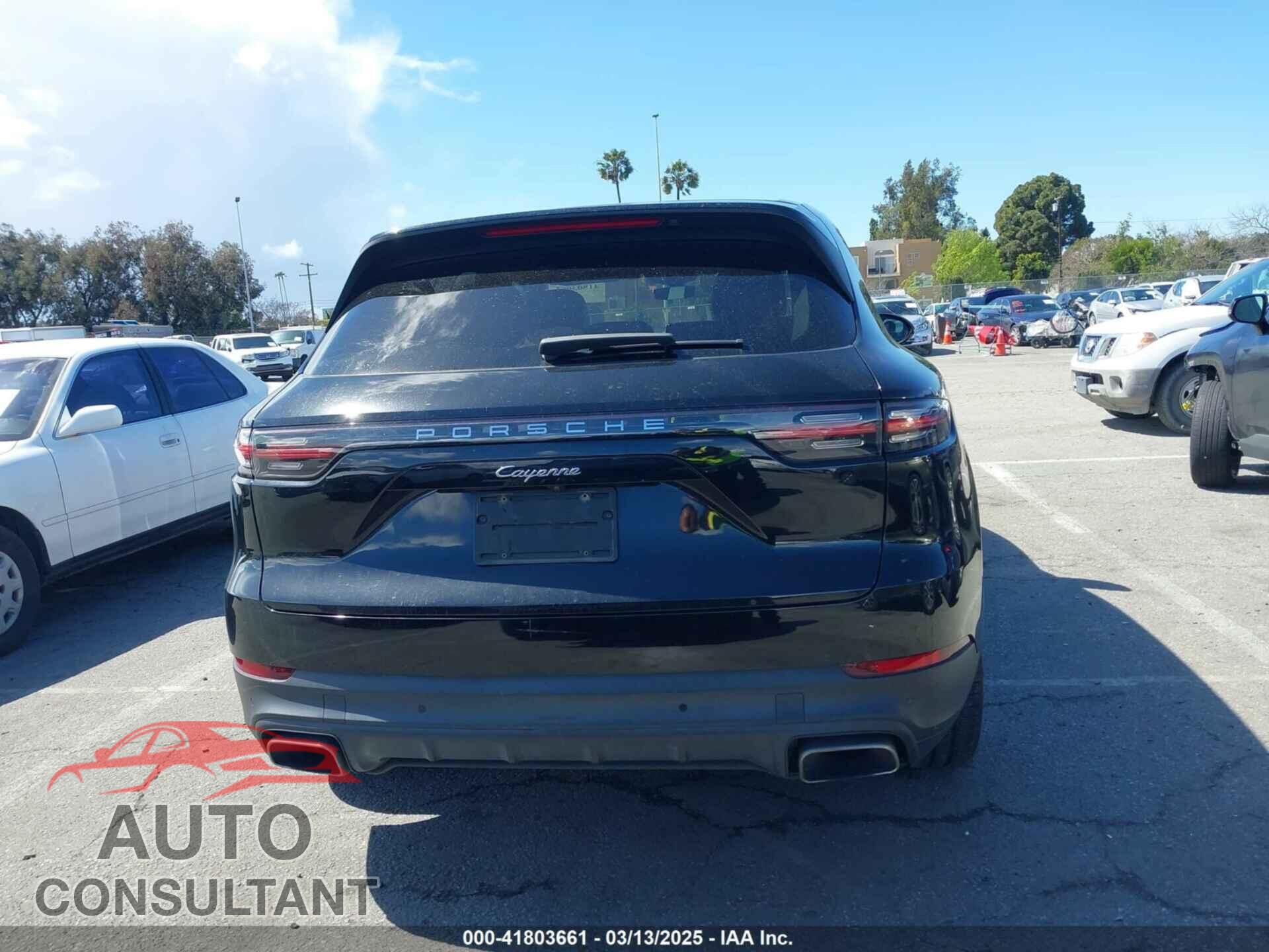 PORSCHE CAYENNE 2019 - WP1AA2AY3KDA07097
