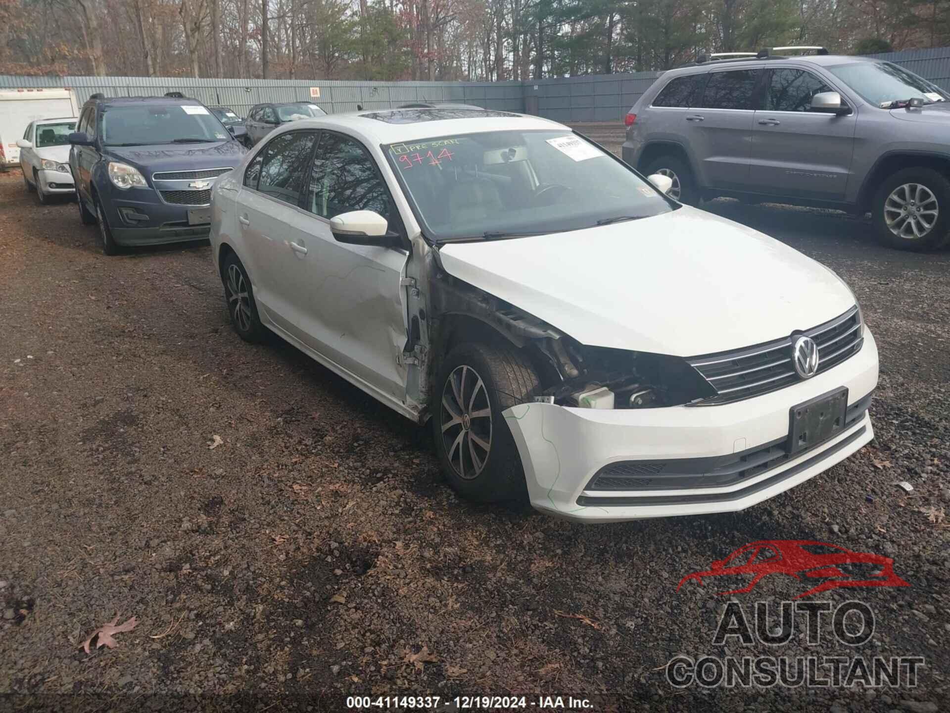 VOLKSWAGEN JETTA 2017 - 3VWDB7AJ4HM290440