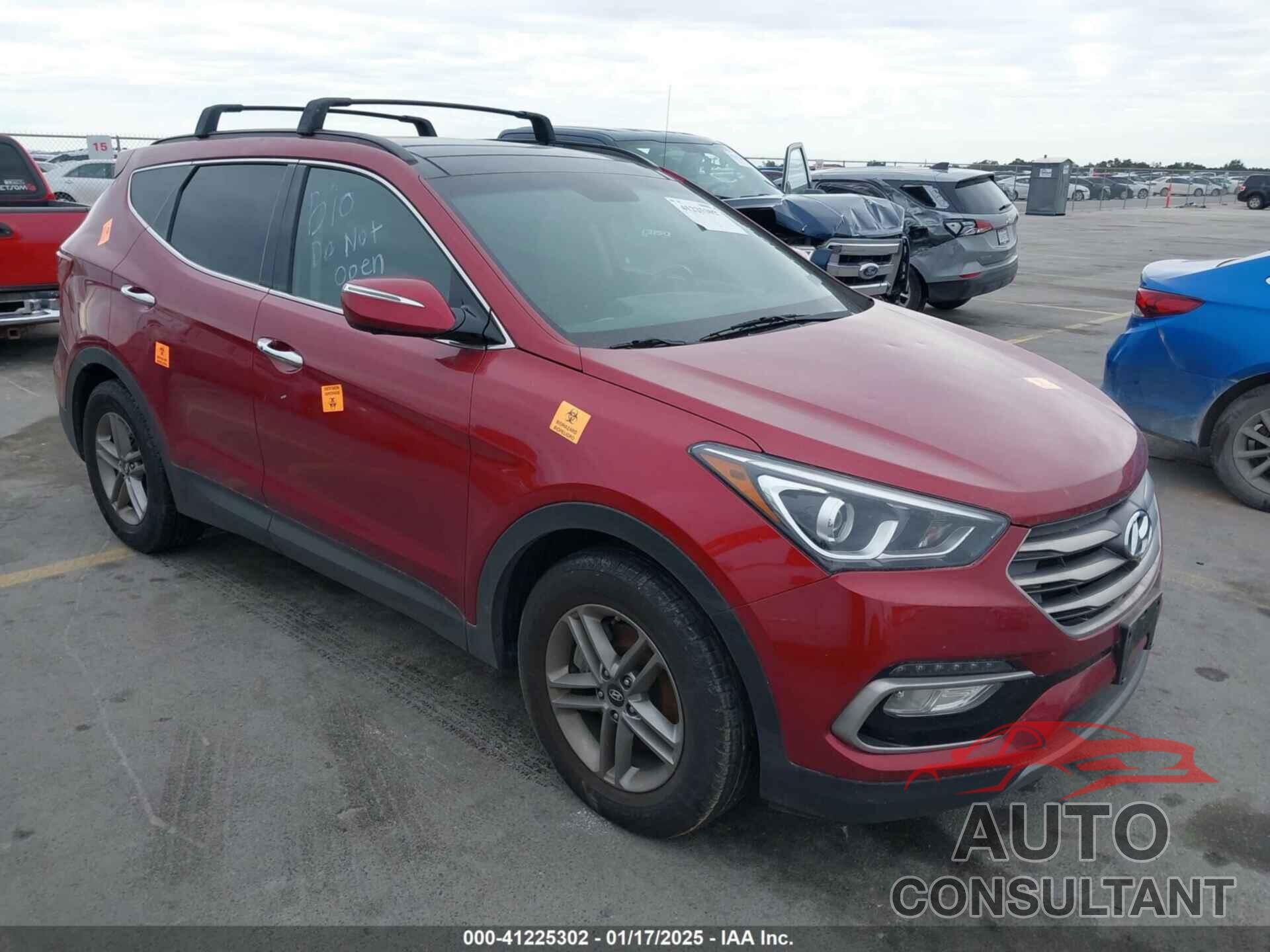 HYUNDAI SANTA FE SPORT 2017 - 5XYZU3LB2HG492501