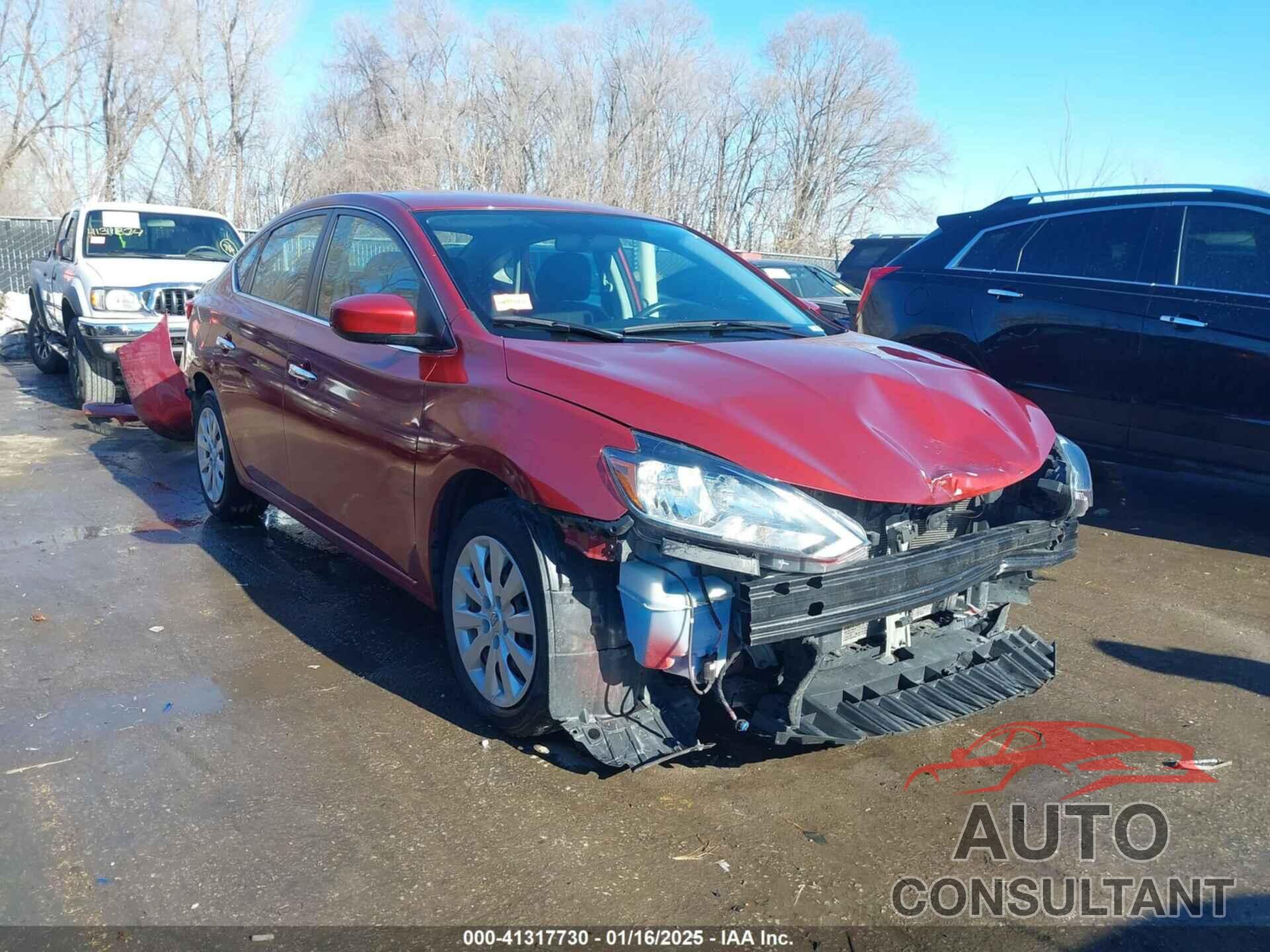 NISSAN SENTRA 2017 - 3N1AB7AP6HY234408