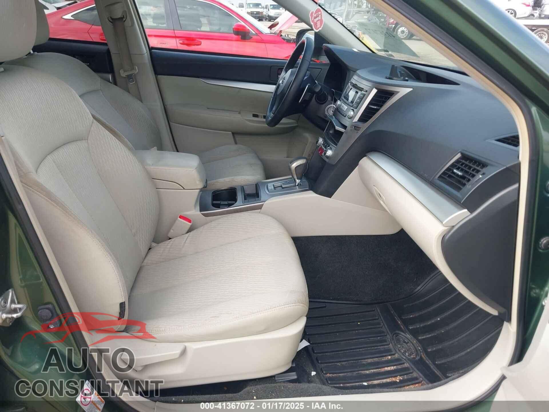 SUBARU OUTBACK 2012 - 4S4BRCBC2C3290943