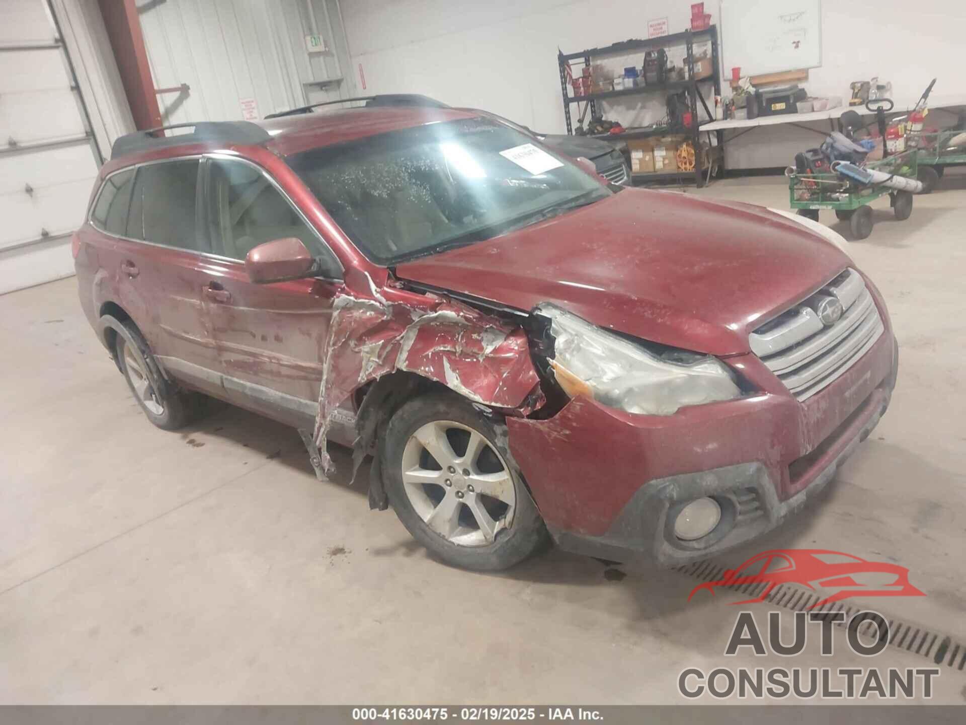 SUBARU OUTBACK 2014 - 4S4BRCCC5E3267707