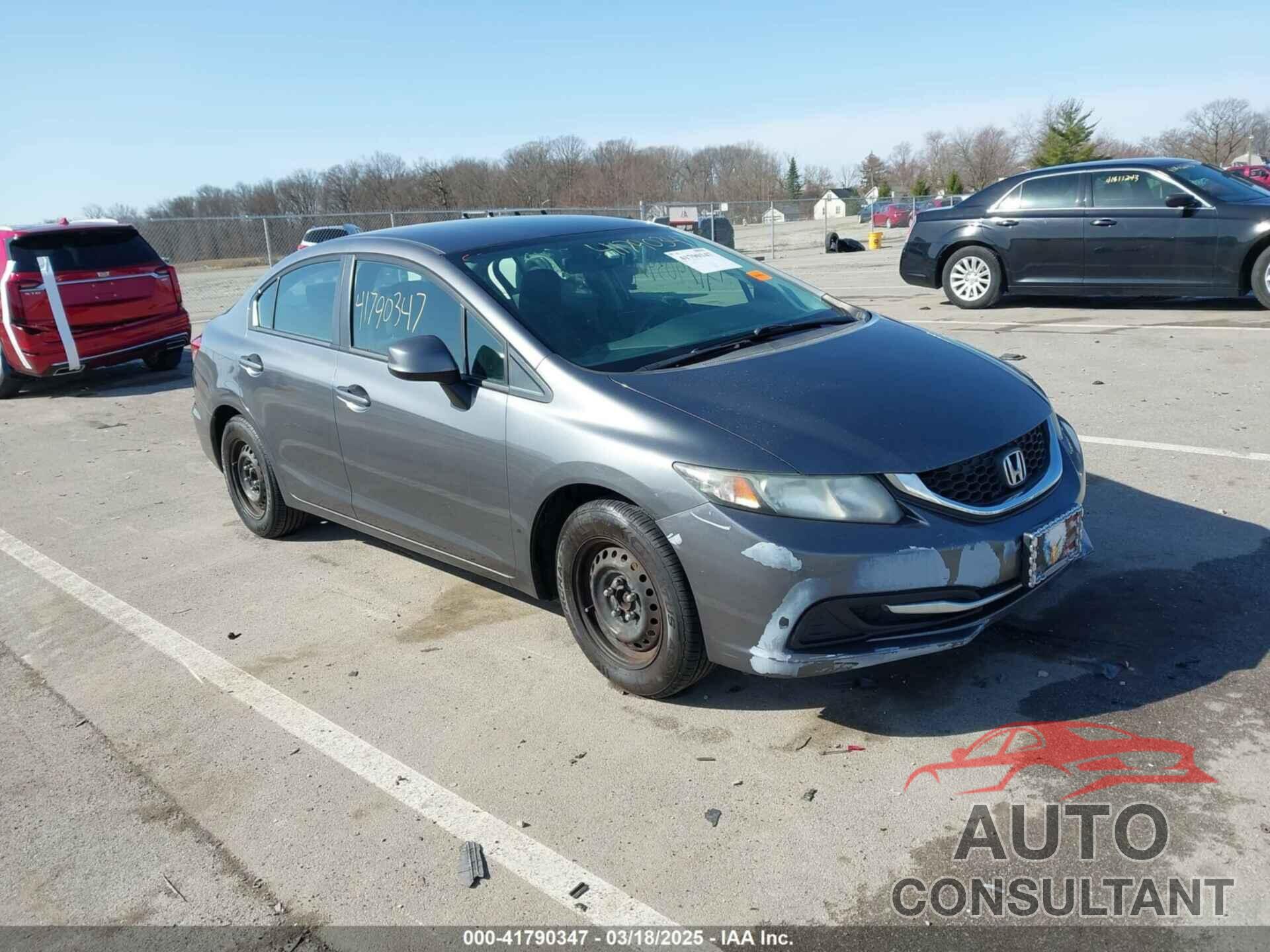 HONDA CIVIC 2013 - 19XFB2F58DE027365