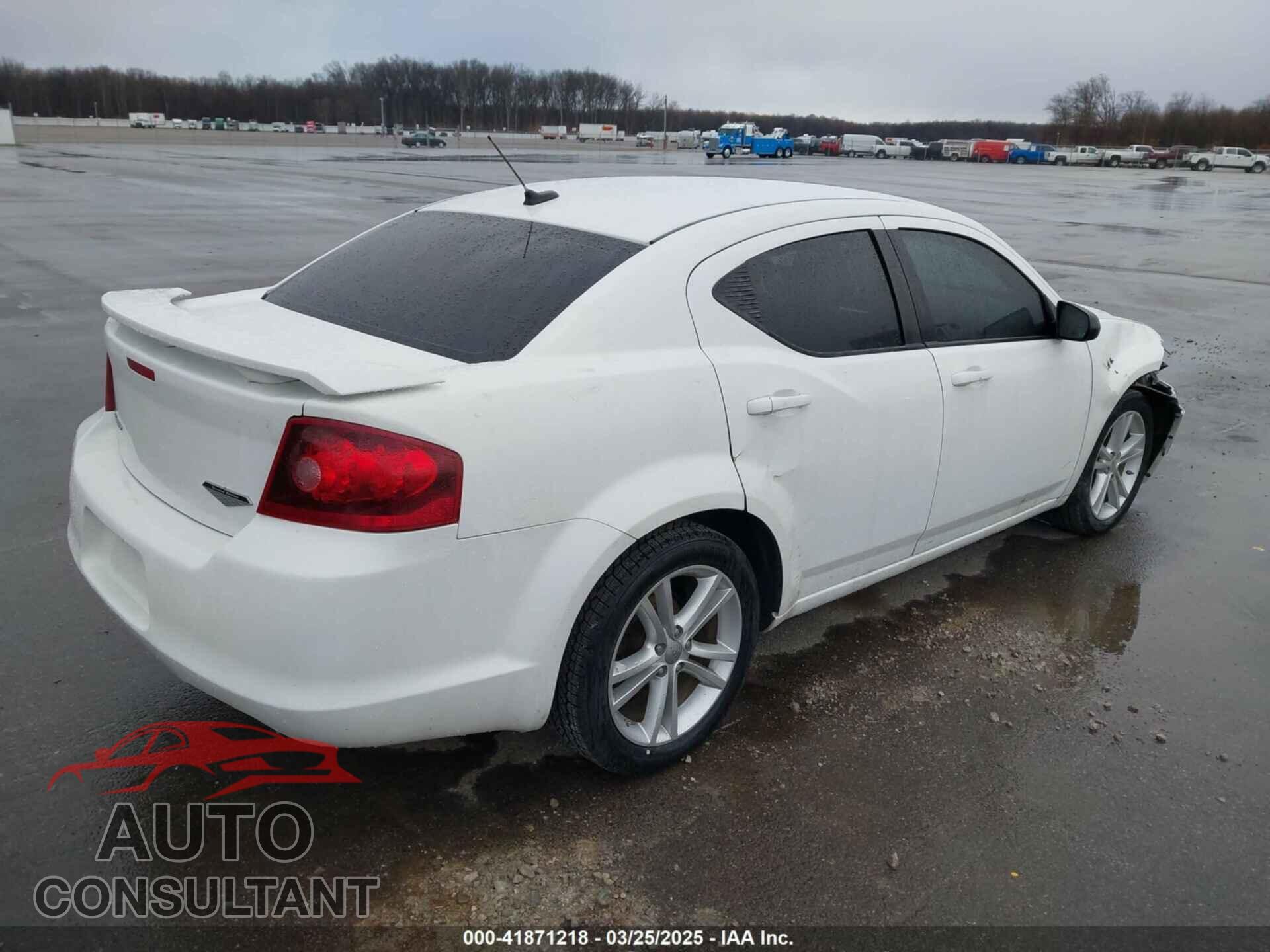 DODGE AVENGER 2013 - 1C3CDZAG7DN769576