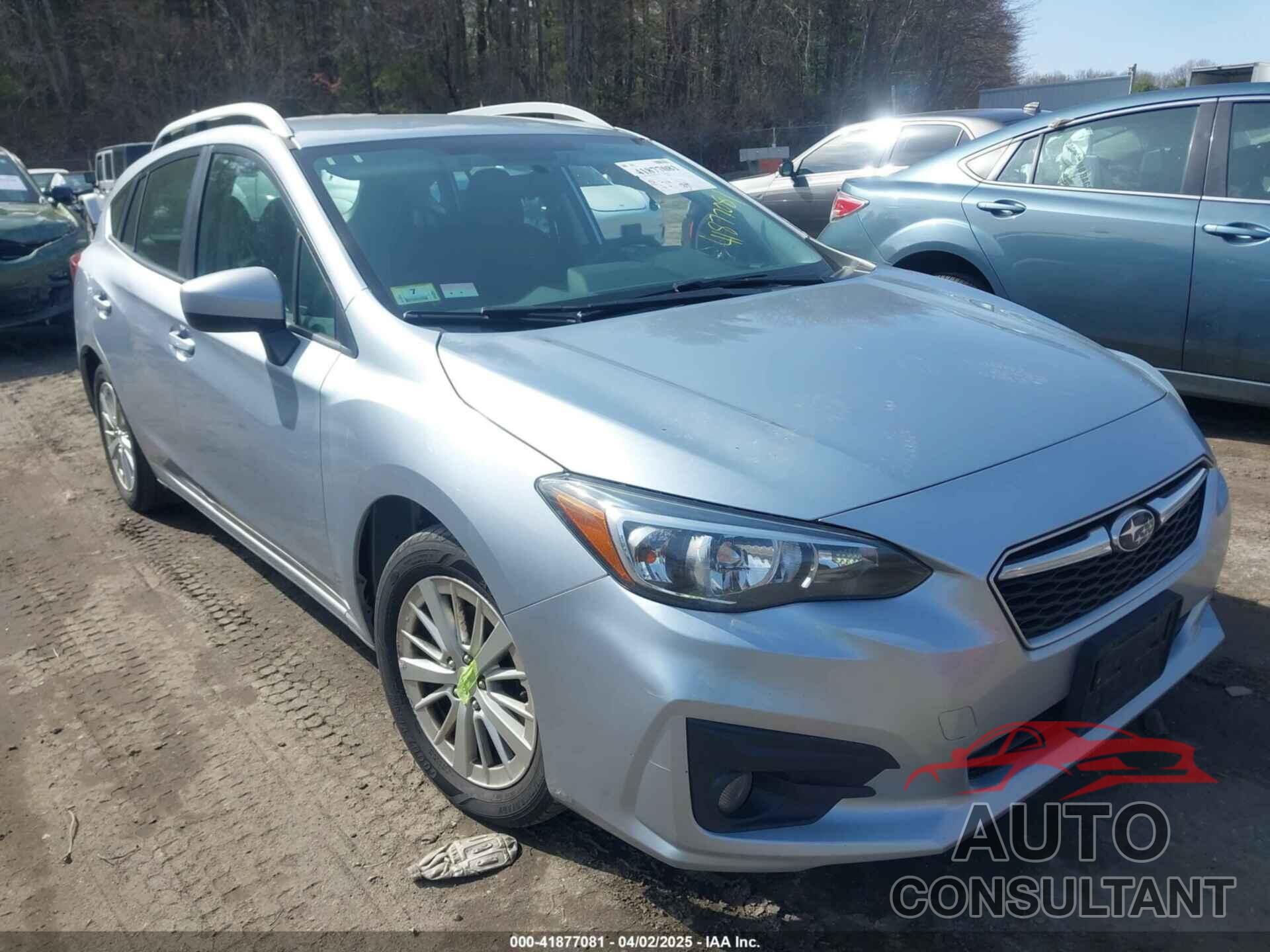 SUBARU IMPREZA 2018 - 4S3GTAD69J3722691
