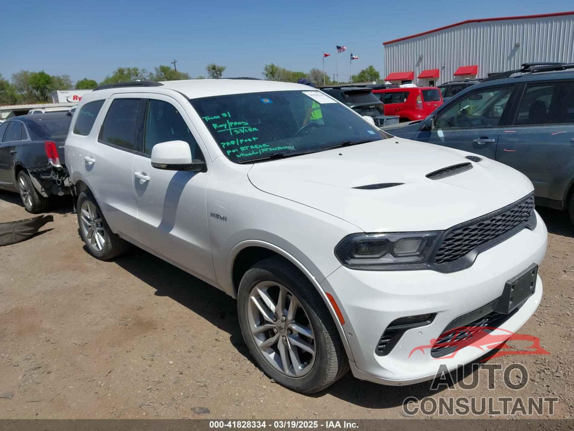 DODGE DURANGO 2021 - 1C4SDHCT3MC540450