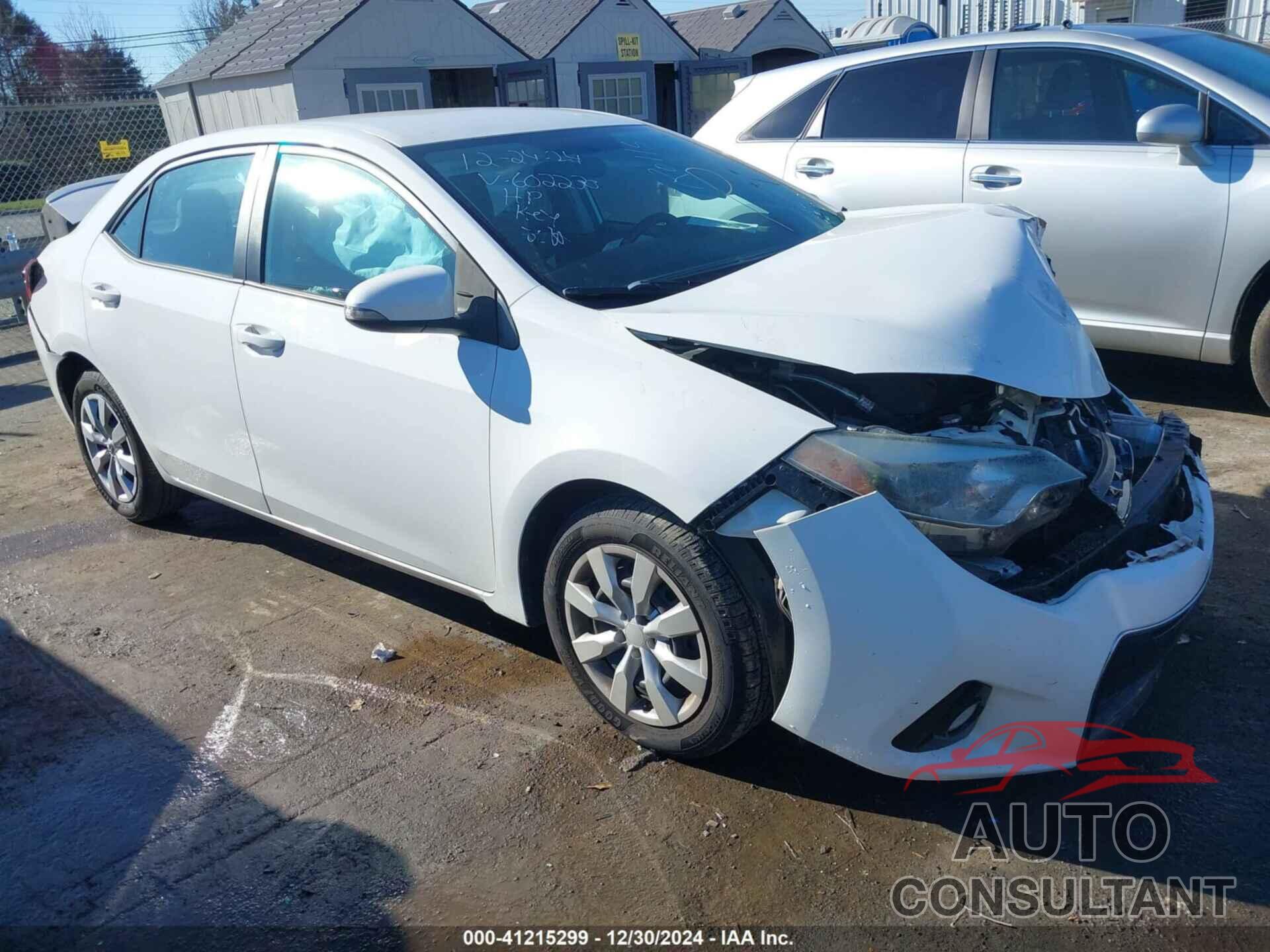 TOYOTA COROLLA 2016 - 2T1BURHEXGC602230