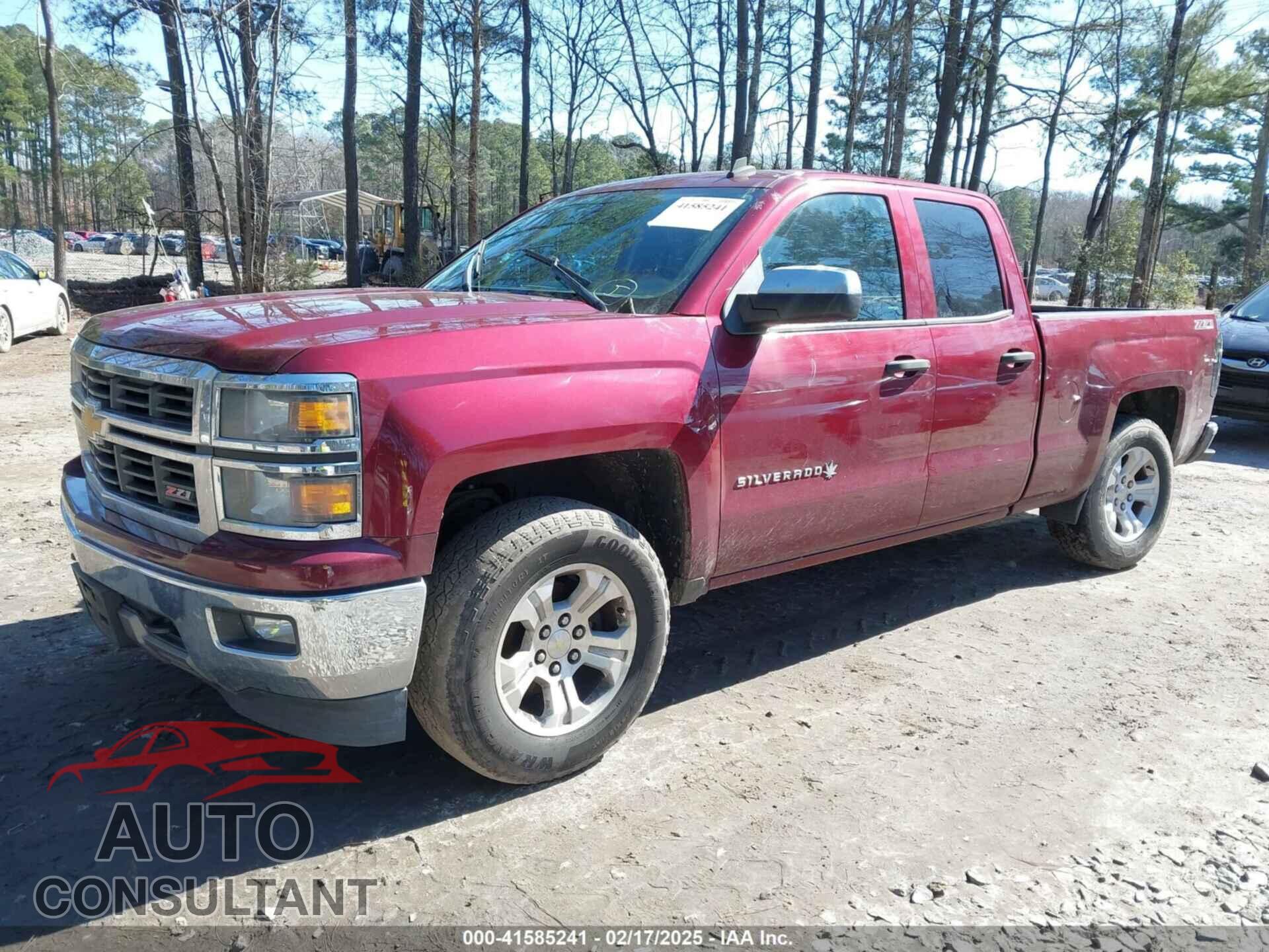 CHEVROLET SILVERADO 1500 2014 - 1GCVKREC9EZ179357