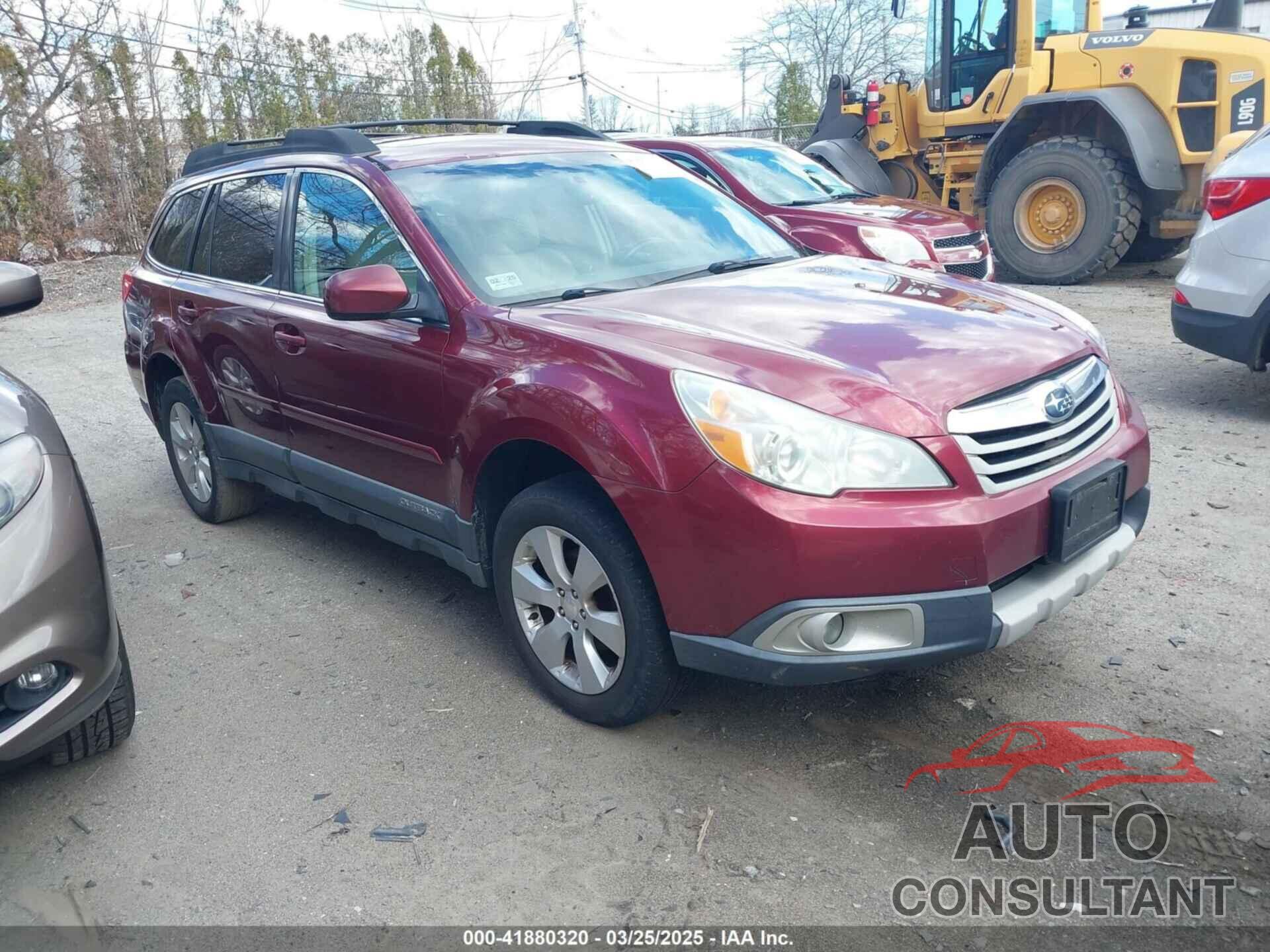 SUBARU OUTBACK 2011 - 4S4BRBKC7B3362020