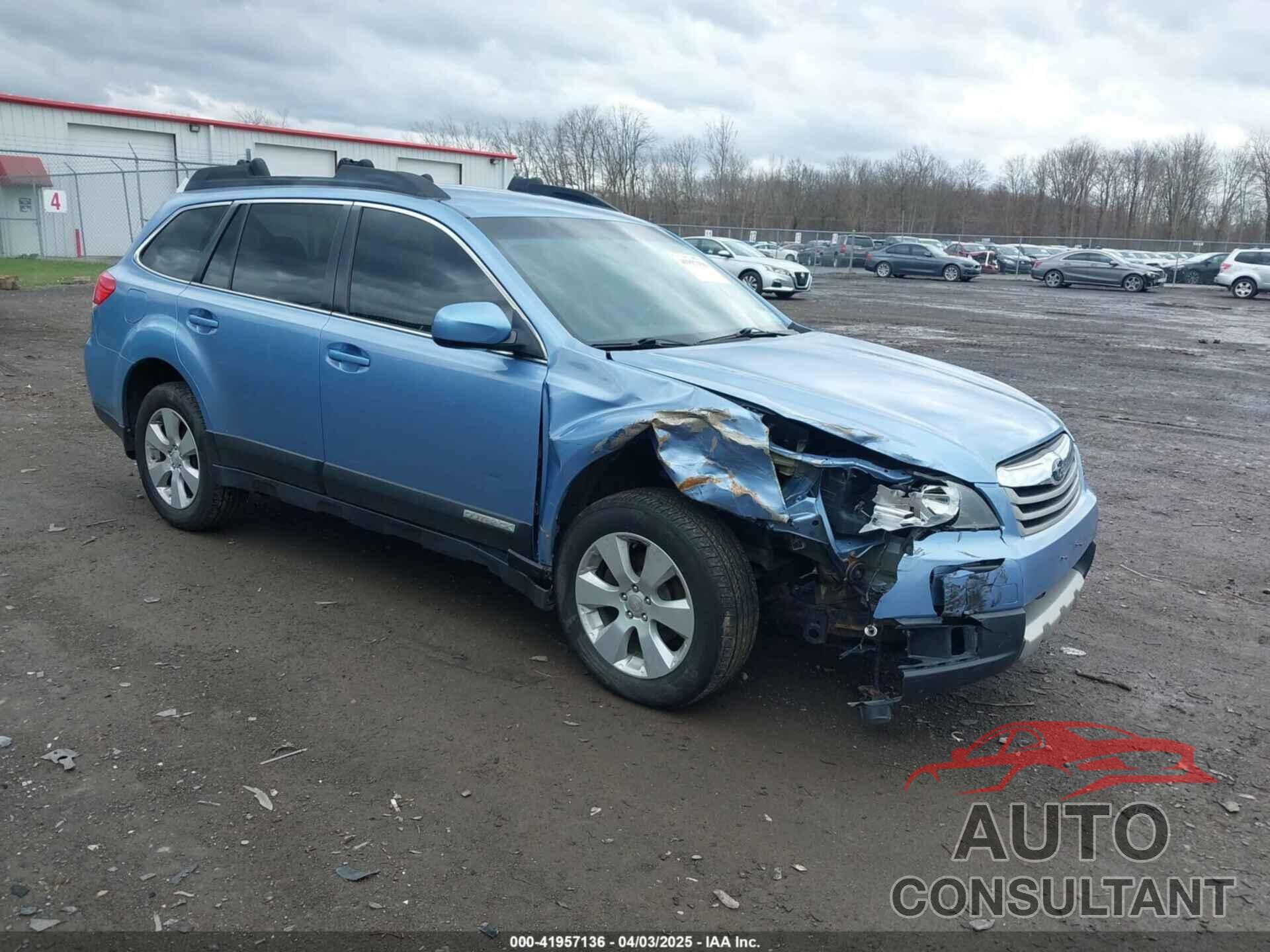 SUBARU OUTBACK 2011 - 4S4BRBCC3B3402107