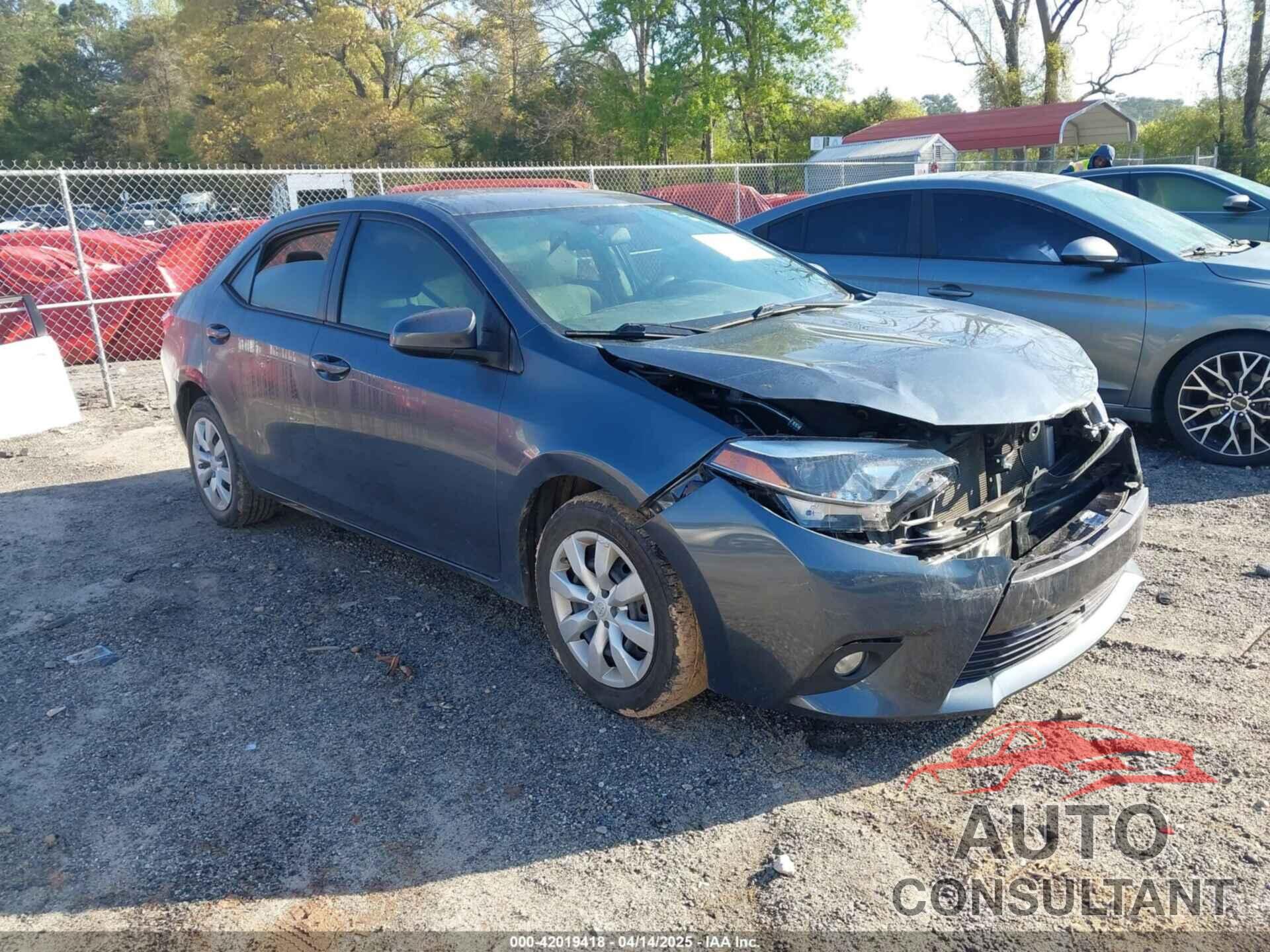 TOYOTA COROLLA 2016 - 2T1BURHE9GC561296