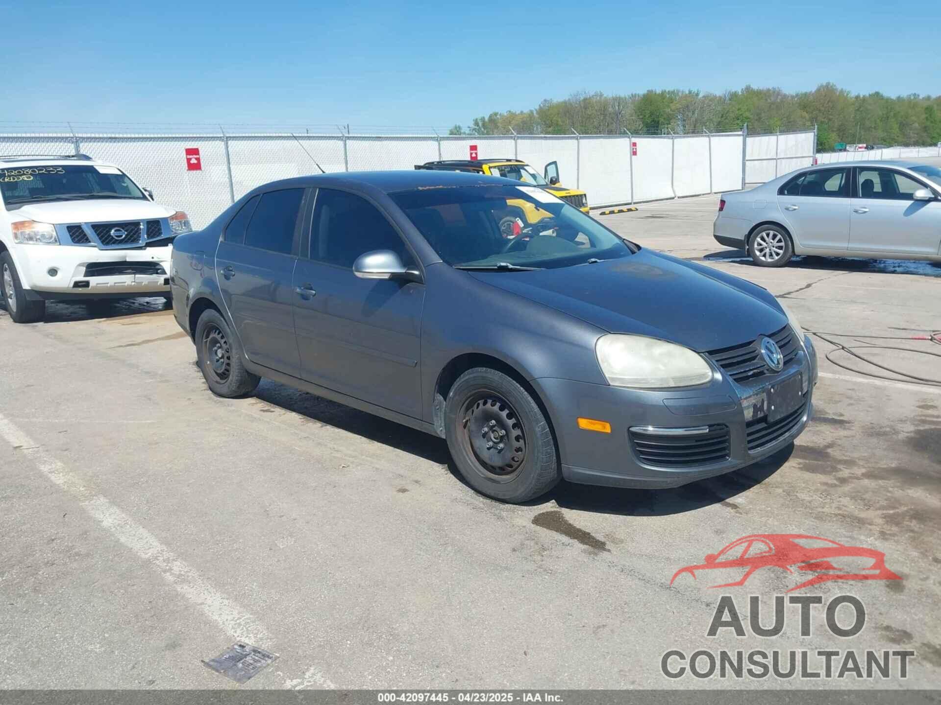 VOLKSWAGEN JETTA 2009 - 3VWJZ71K49M075892