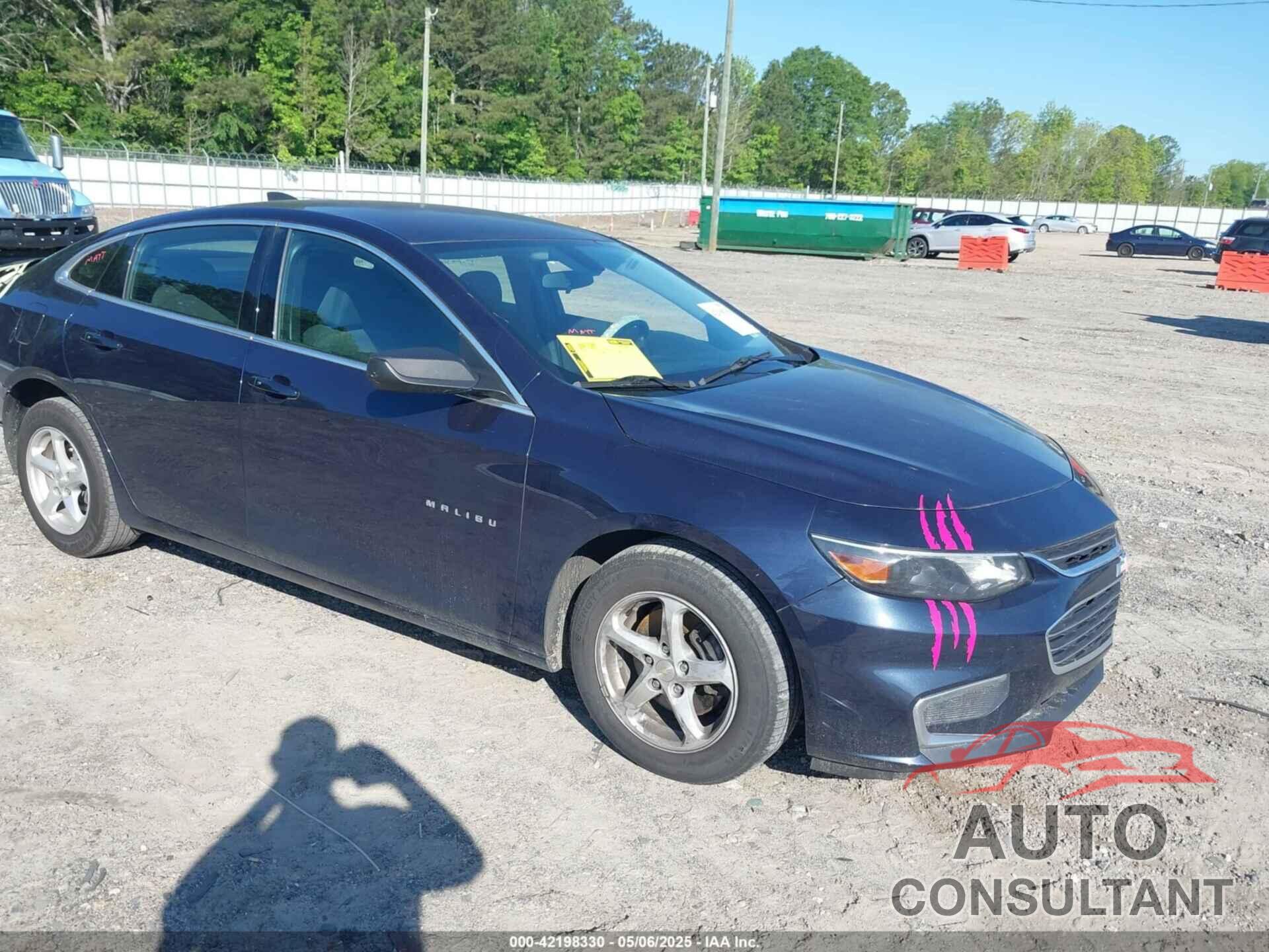 CHEVROLET MALIBU 2017 - 1G1ZC5ST1HF151952
