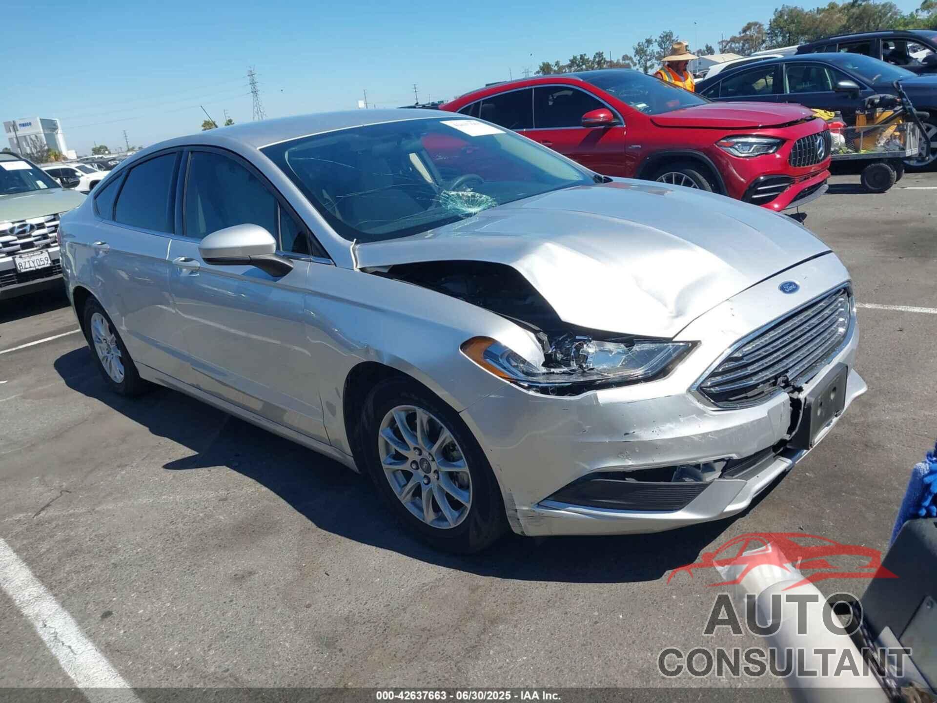 FORD FUSION 2017 - 3FA6P0G74HR201006