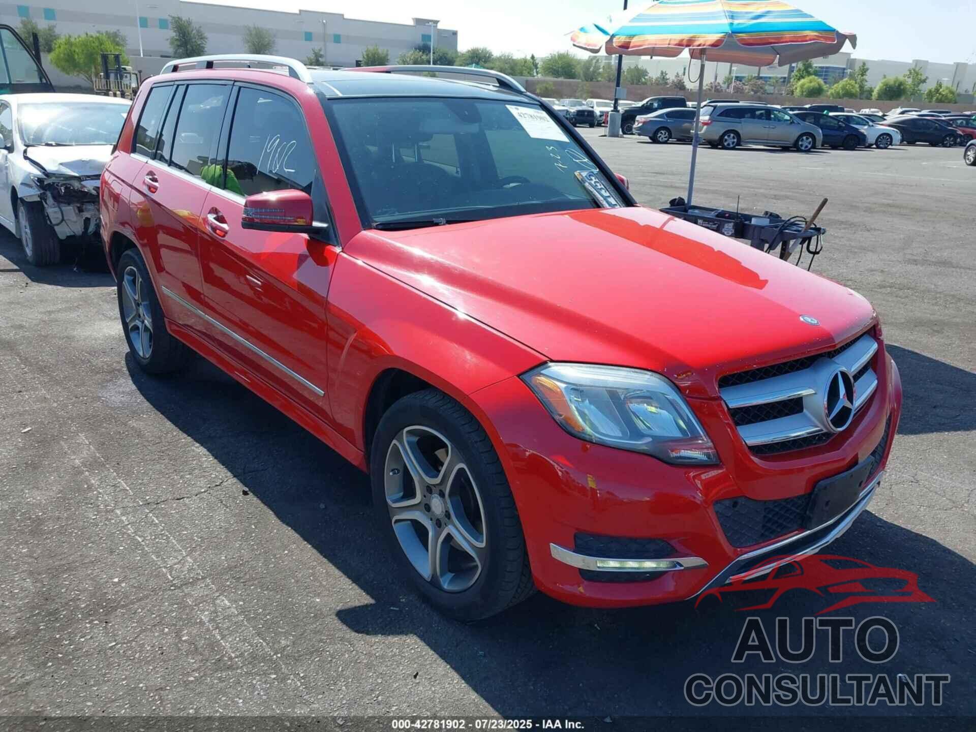 MERCEDES-BENZ GLK 250 BLUETEC 2014 - WDCGG0EB4EG249656