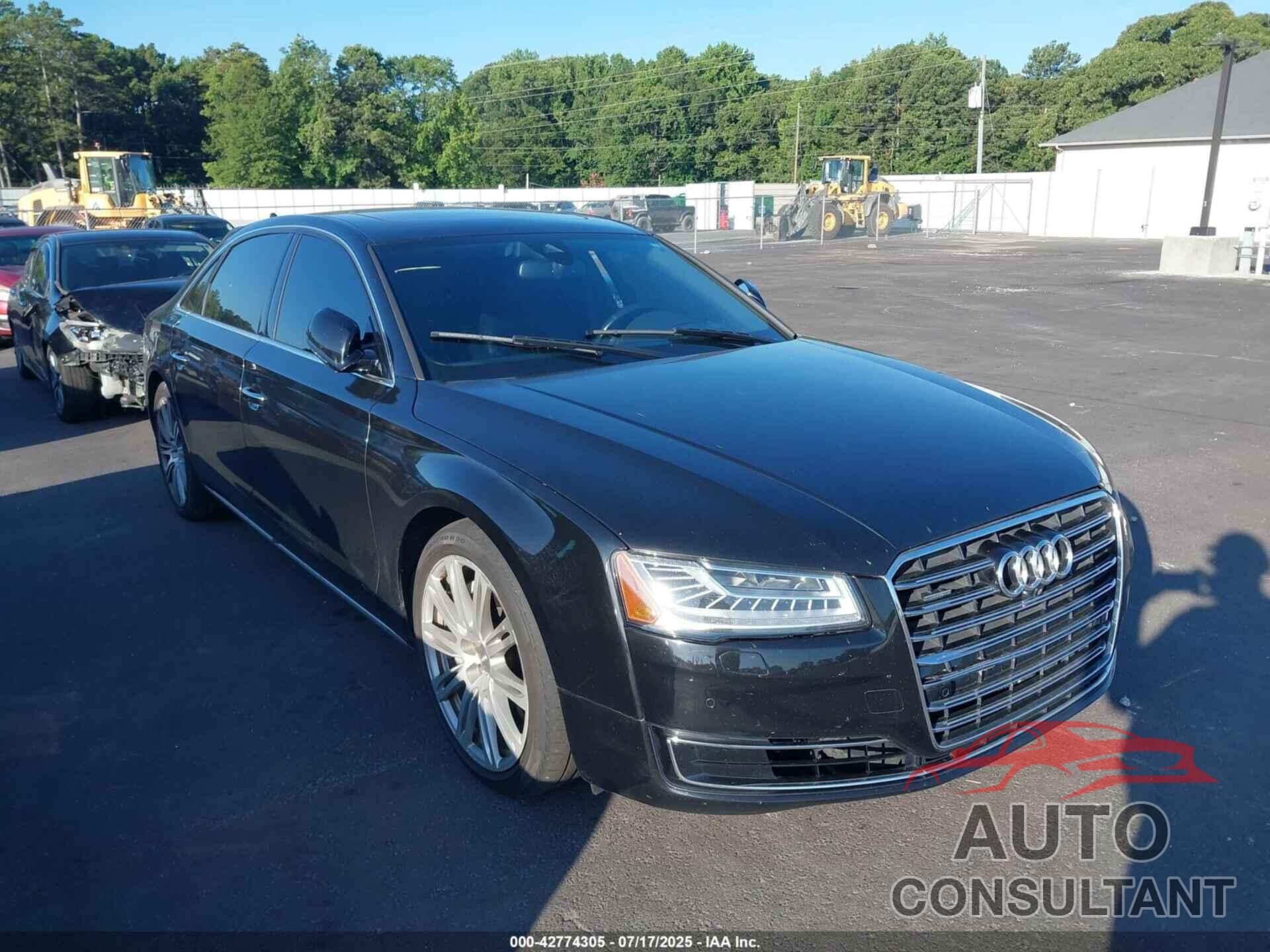 AUDI A8 L 2015 - WAU3GAFD2FN033678