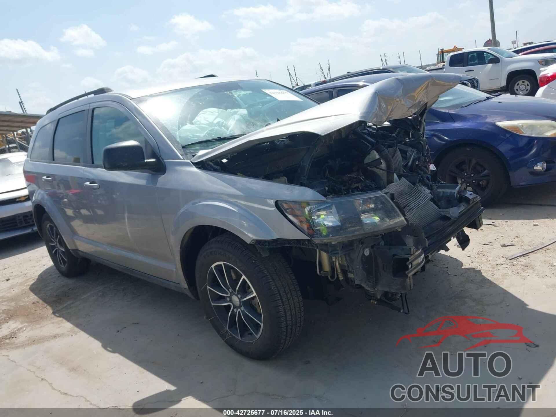 DODGE JOURNEY 2017 - 3C4PDCAB5HT637937