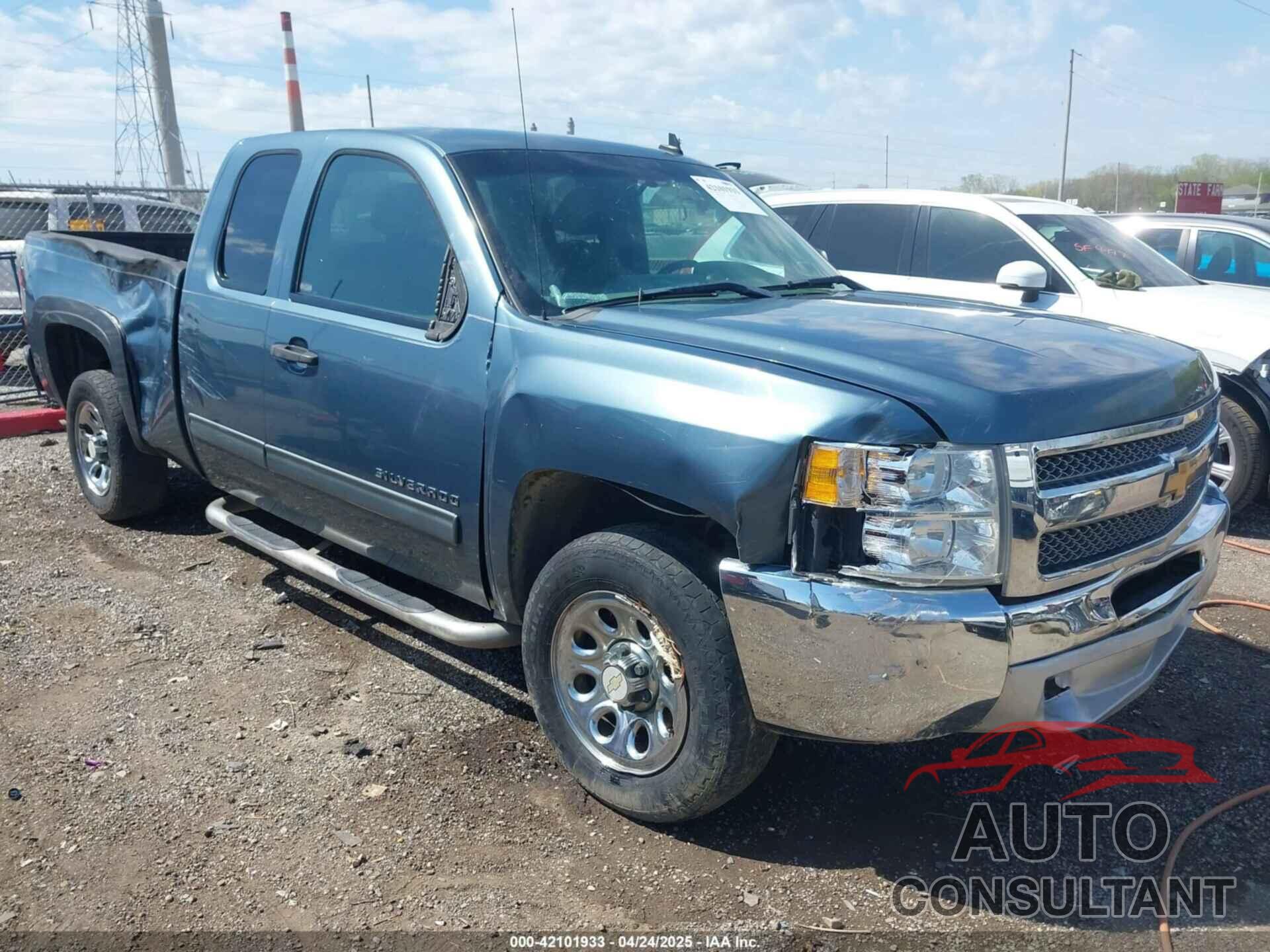CHEVROLET SILVERADO 1500 2012 - 1GCRCREA3CZ276077