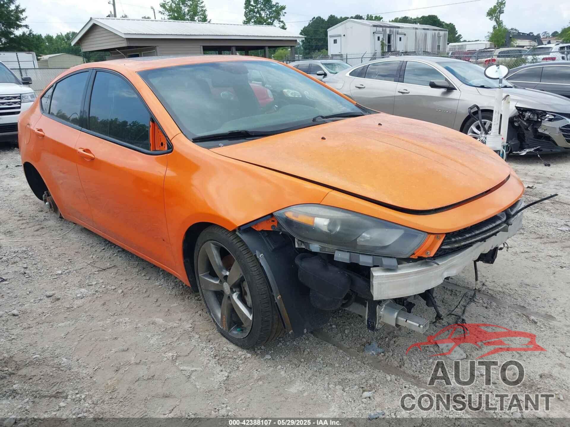 DODGE DART 2014 - 1C3CDFEB8ED741922