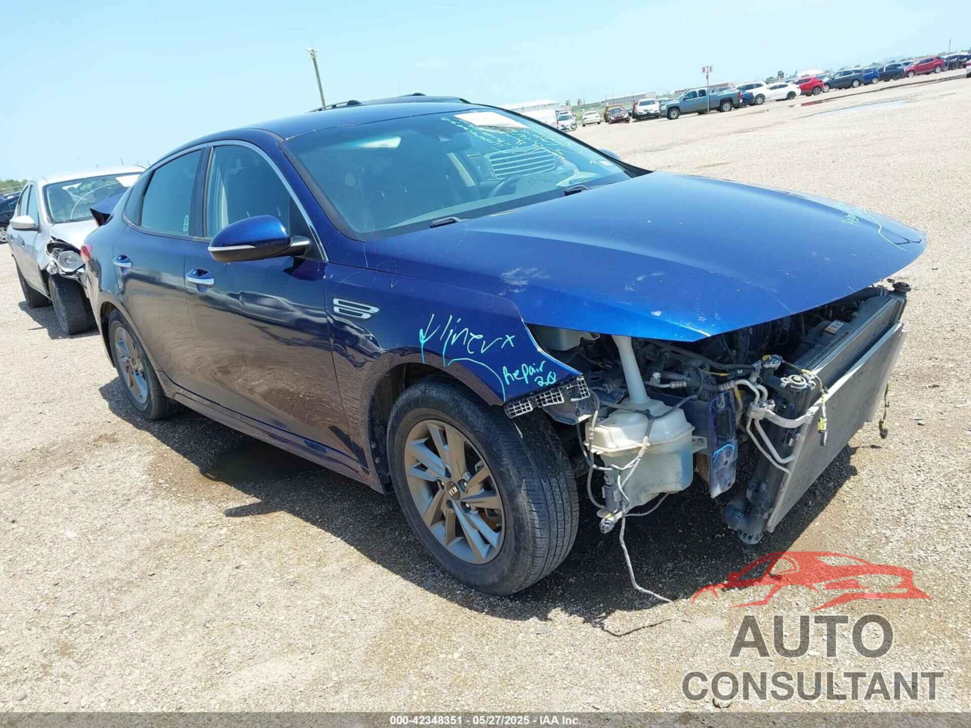 KIA OPTIMA 2019 - 5XXGT4L38KG341070