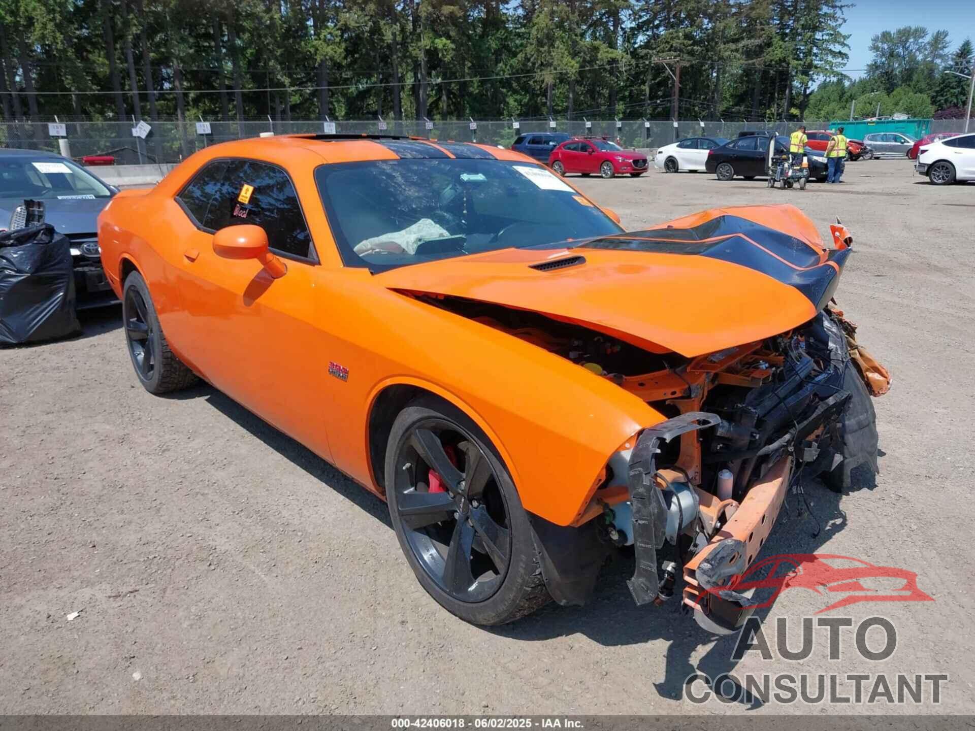 DODGE CHALLENGER 2012 - 2C3CDYCJ8CH121514