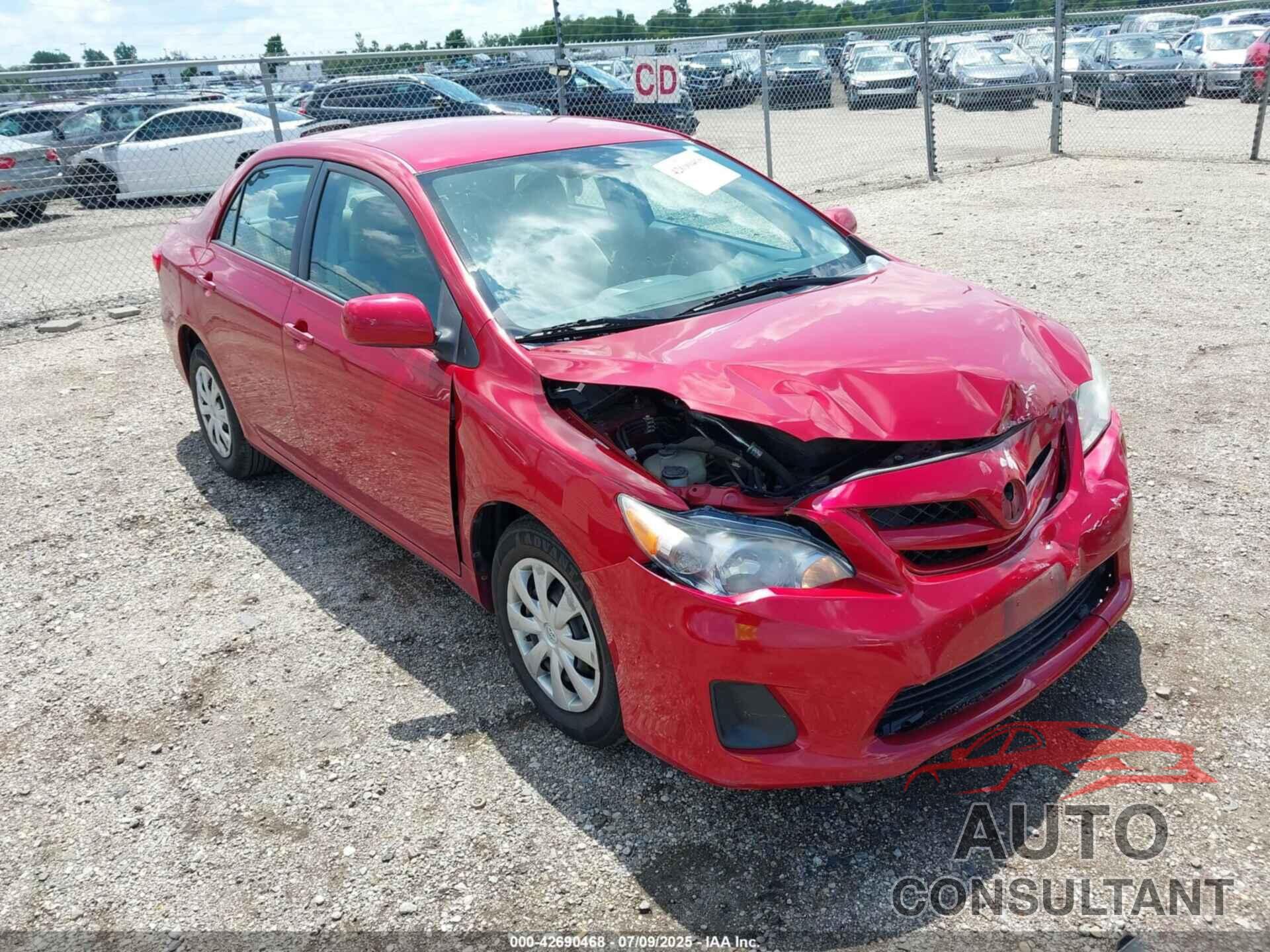 TOYOTA COROLLA 2011 - 5YFBU4EE1BP002633