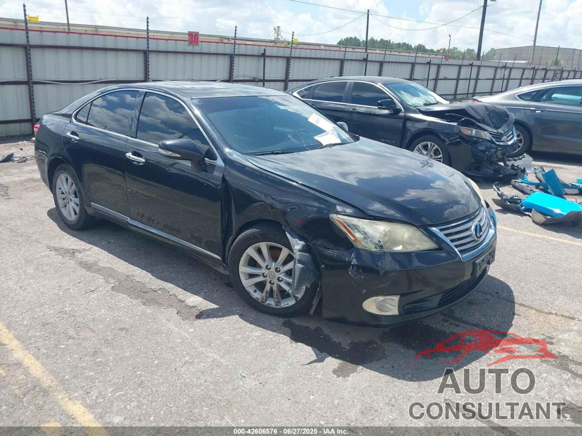 LEXUS ES 350 2011 - JTHBK1EG8B2455702