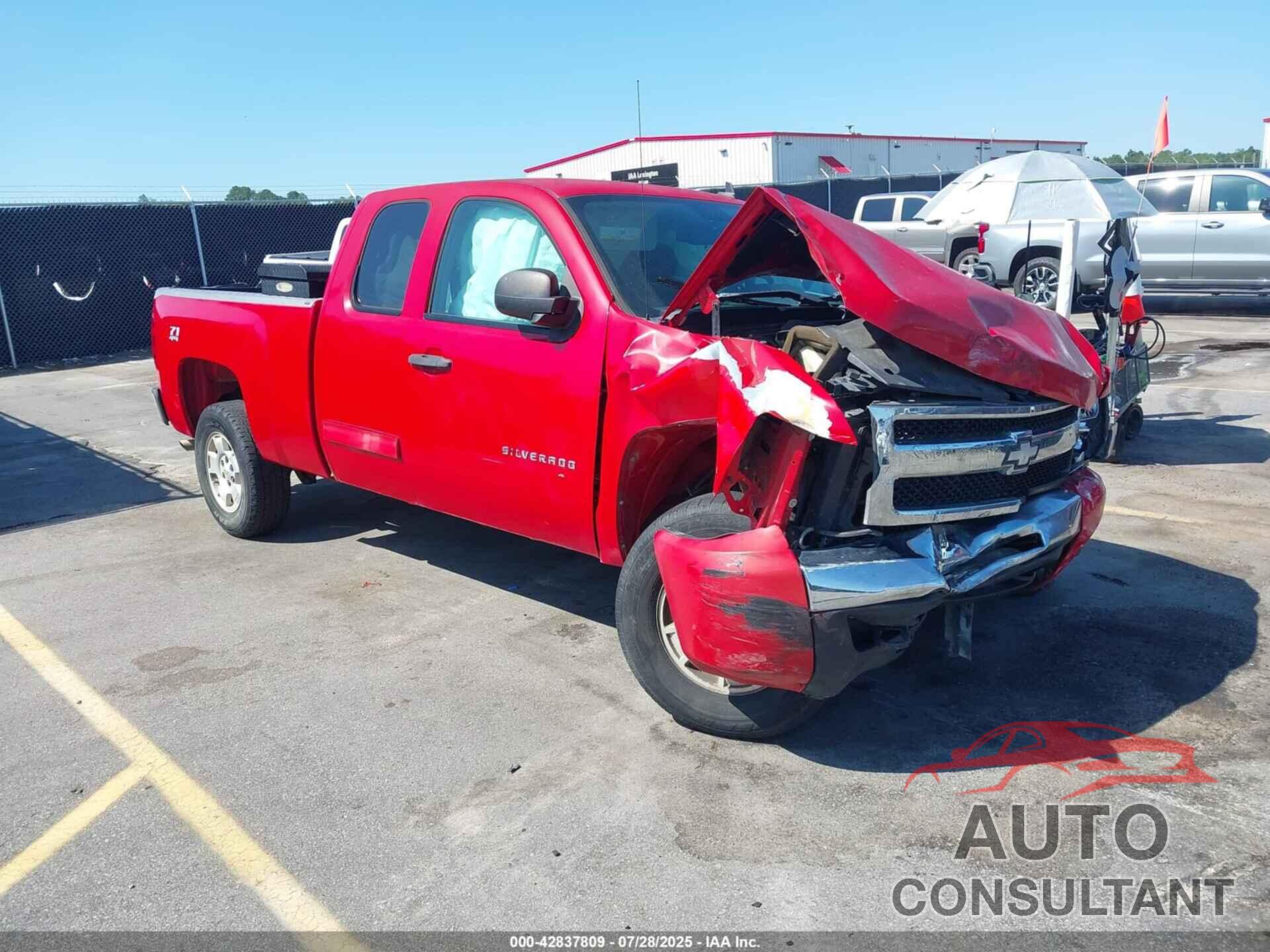 CHEVROLET SILVERADO 1500 2010 - 1GCSKSE35AZ239512