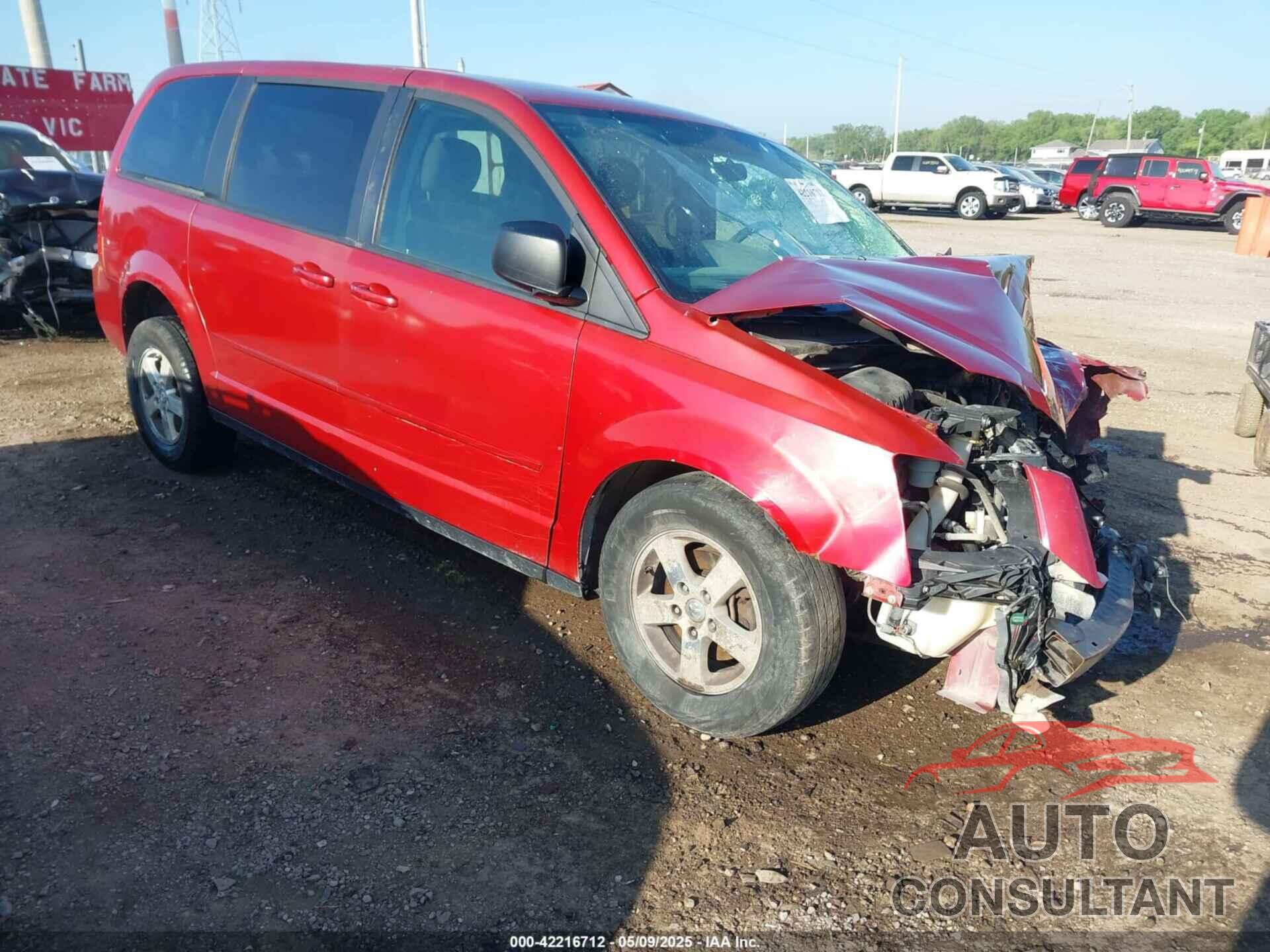 DODGE GRAND CARAVAN 2009 - 1D8HN44E19B513861