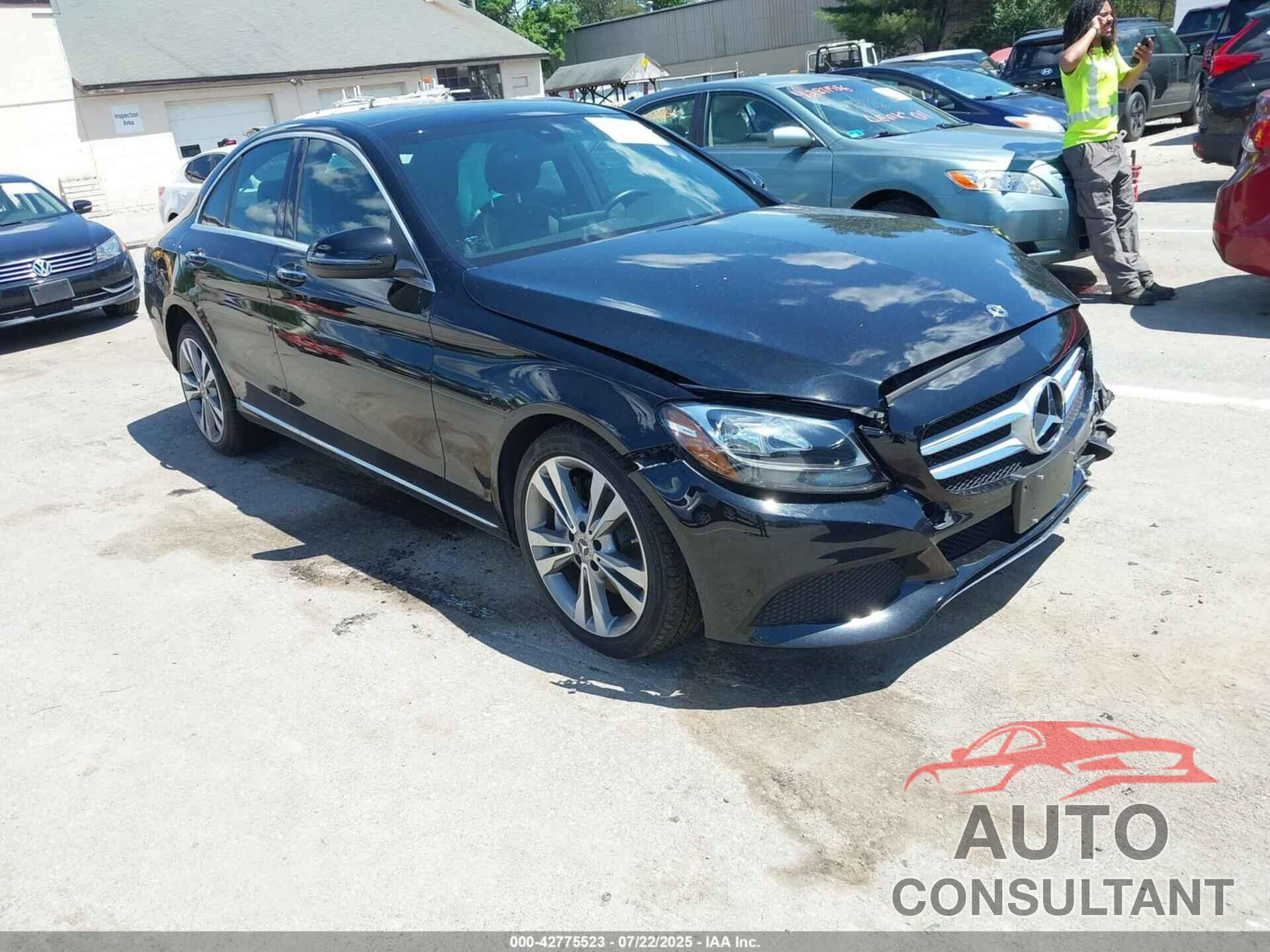 MERCEDES-BENZ C 300 2018 - WDDWF4KB7JR394517