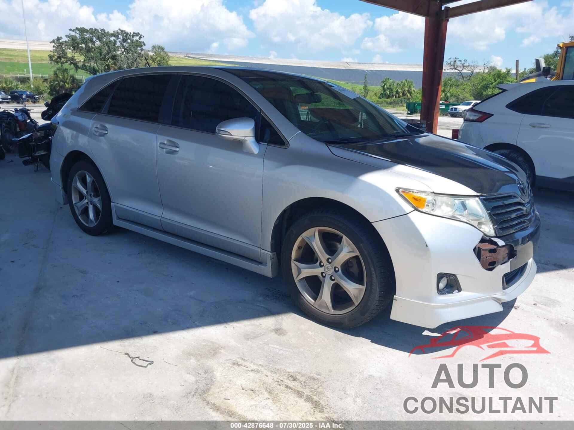 TOYOTA VENZA 2013 - 4T3ZK3BB2DU060610