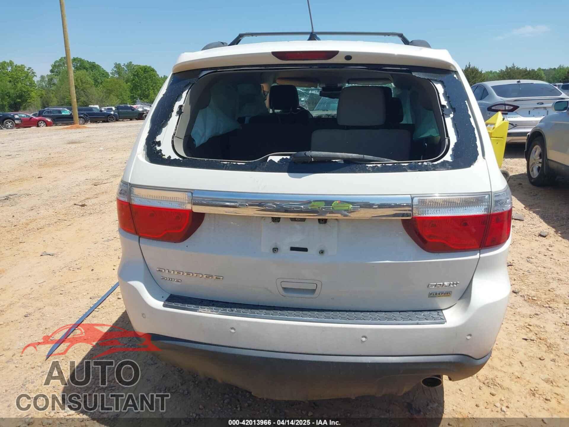 DODGE DURANGO 2012 - 1C4RDJDG3CC117972