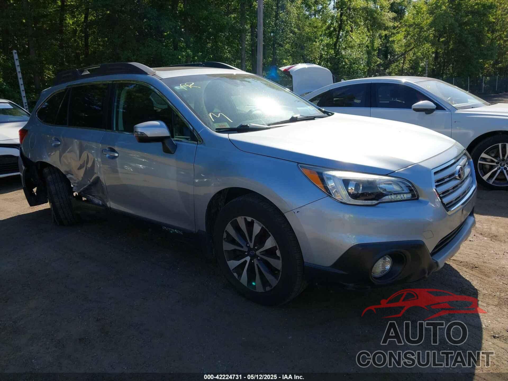 SUBARU OUTBACK 2017 - 4S4BSANC9H3325635