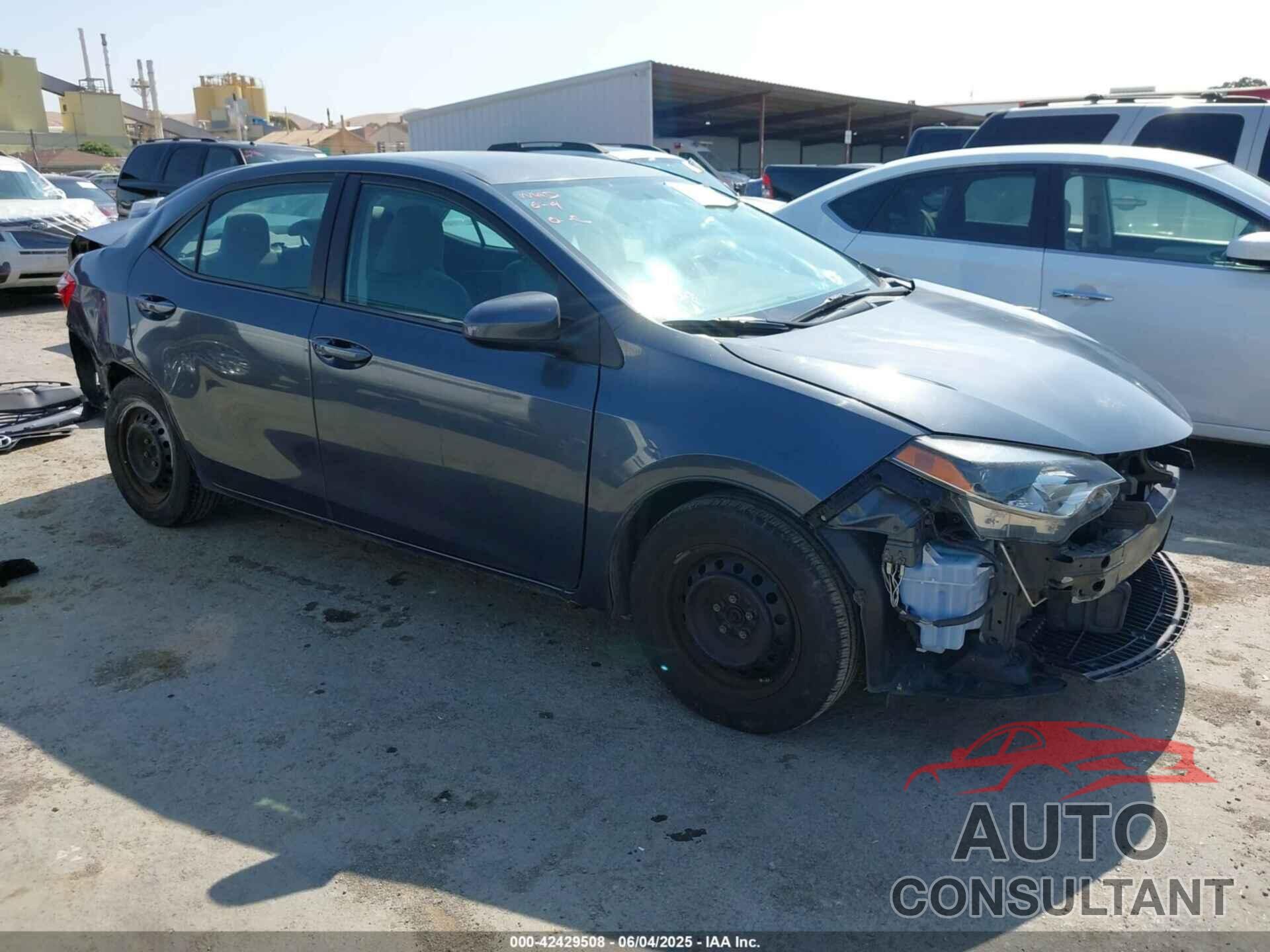 TOYOTA COROLLA 2016 - 5YFBURHE2GP430971