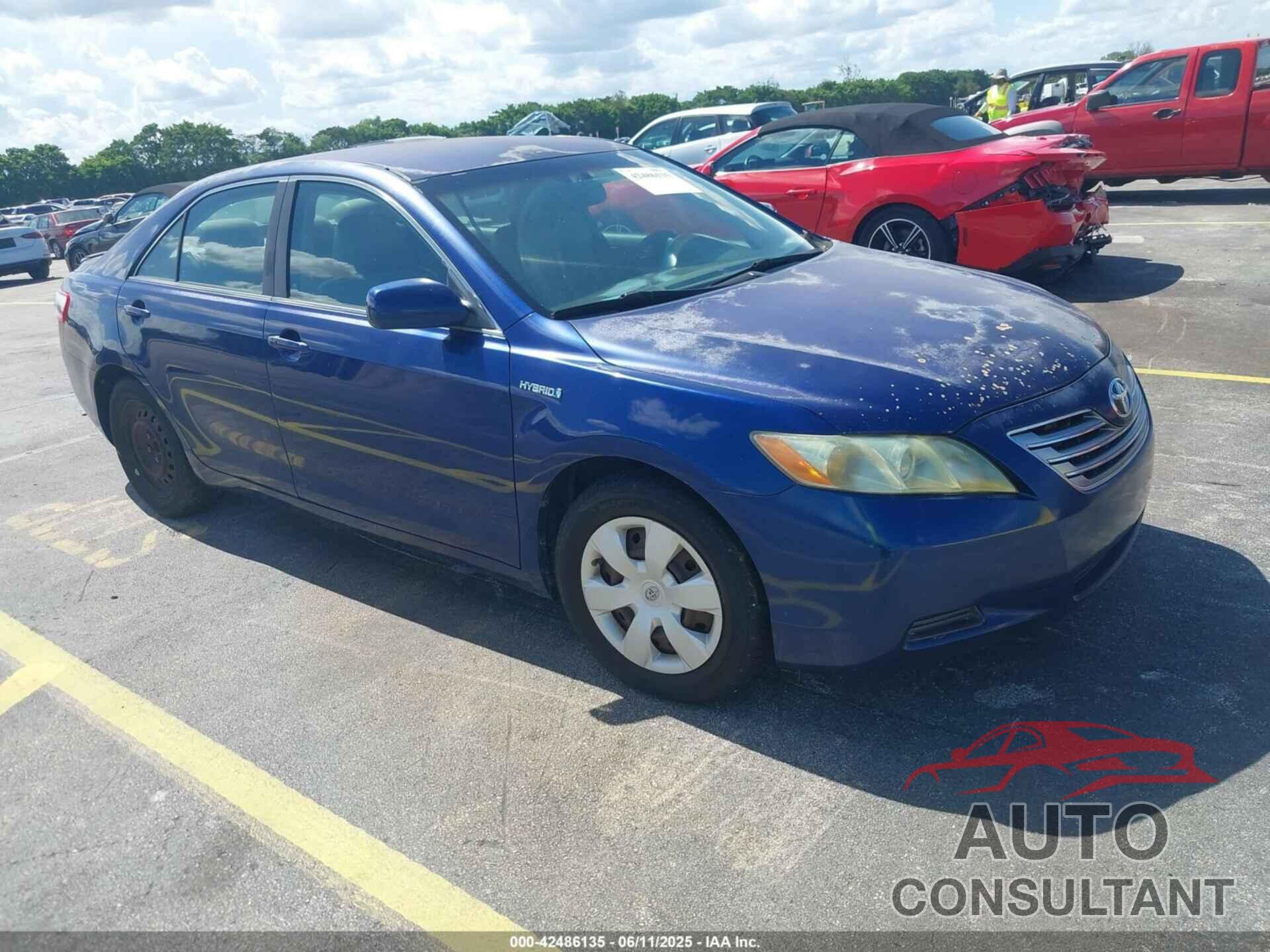 TOYOTA CAMRY HYBRID 2009 - 4T1BB46K99U082055