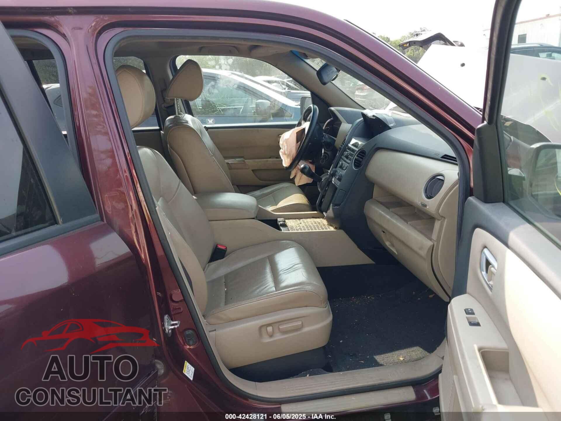HONDA PILOT 2012 - 5FNYF4H57CB034855