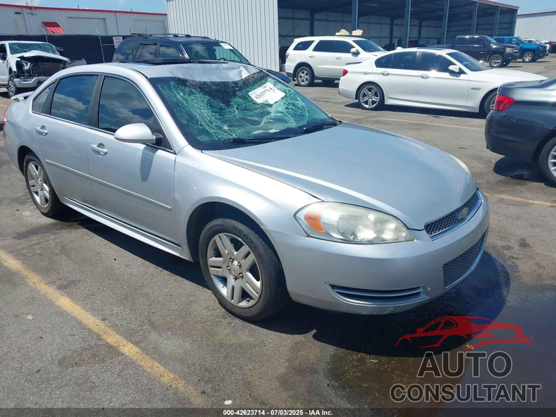 CHEVROLET IMPALA 2012 - 2G1WG5E39C1177881