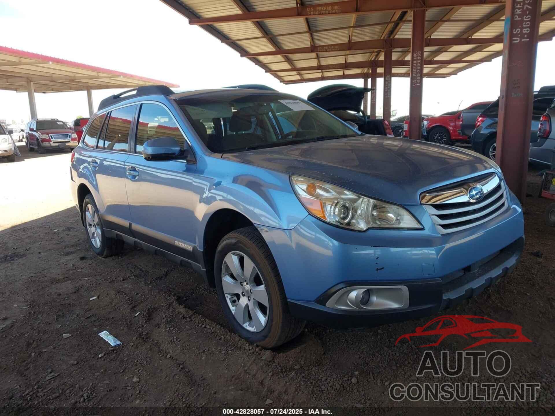 SUBARU OUTBACK 2011 - 4S4BRCGC6B3394536