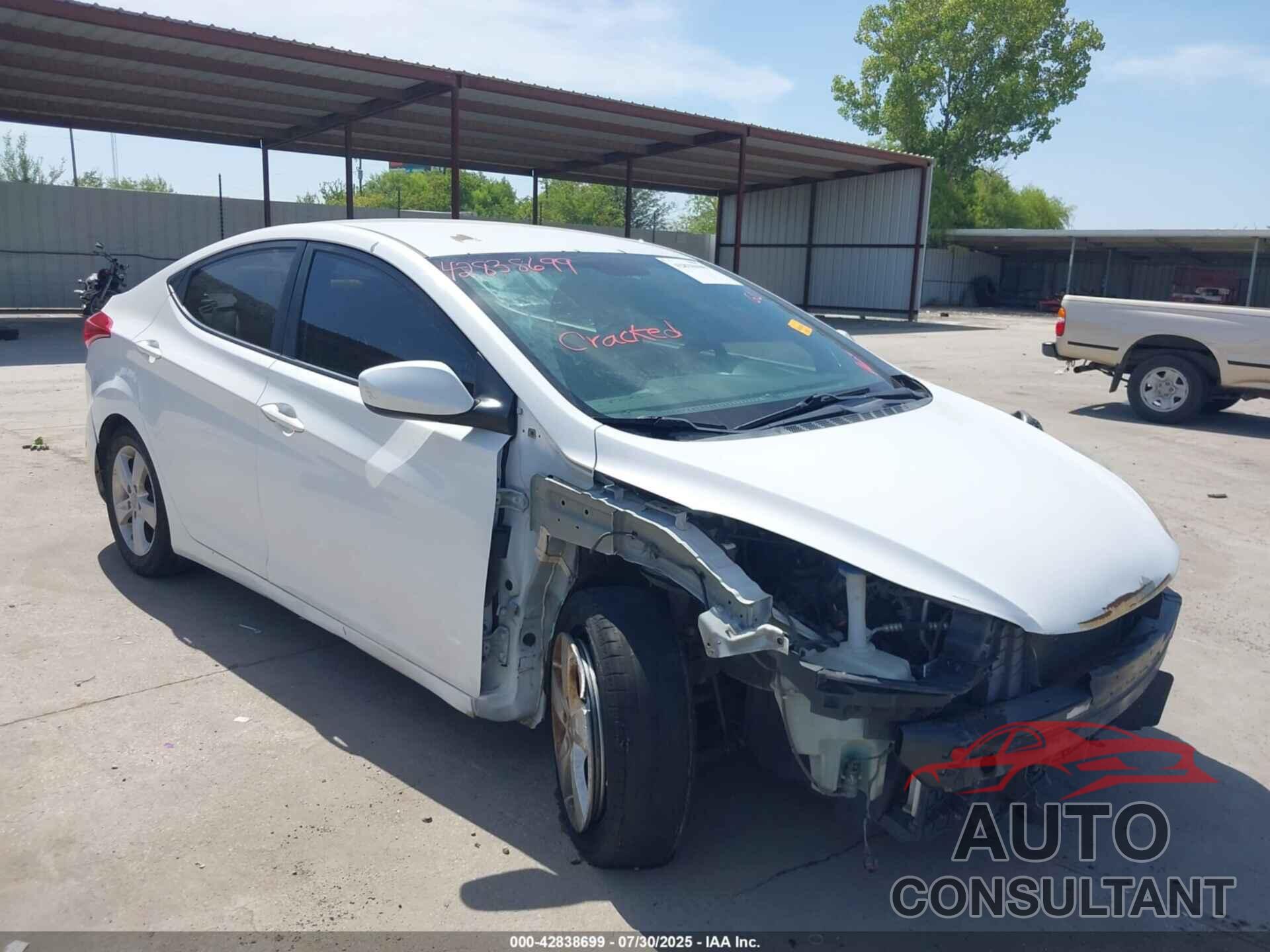 HYUNDAI ELANTRA 2013 - 5NPDH4AE1DH271881