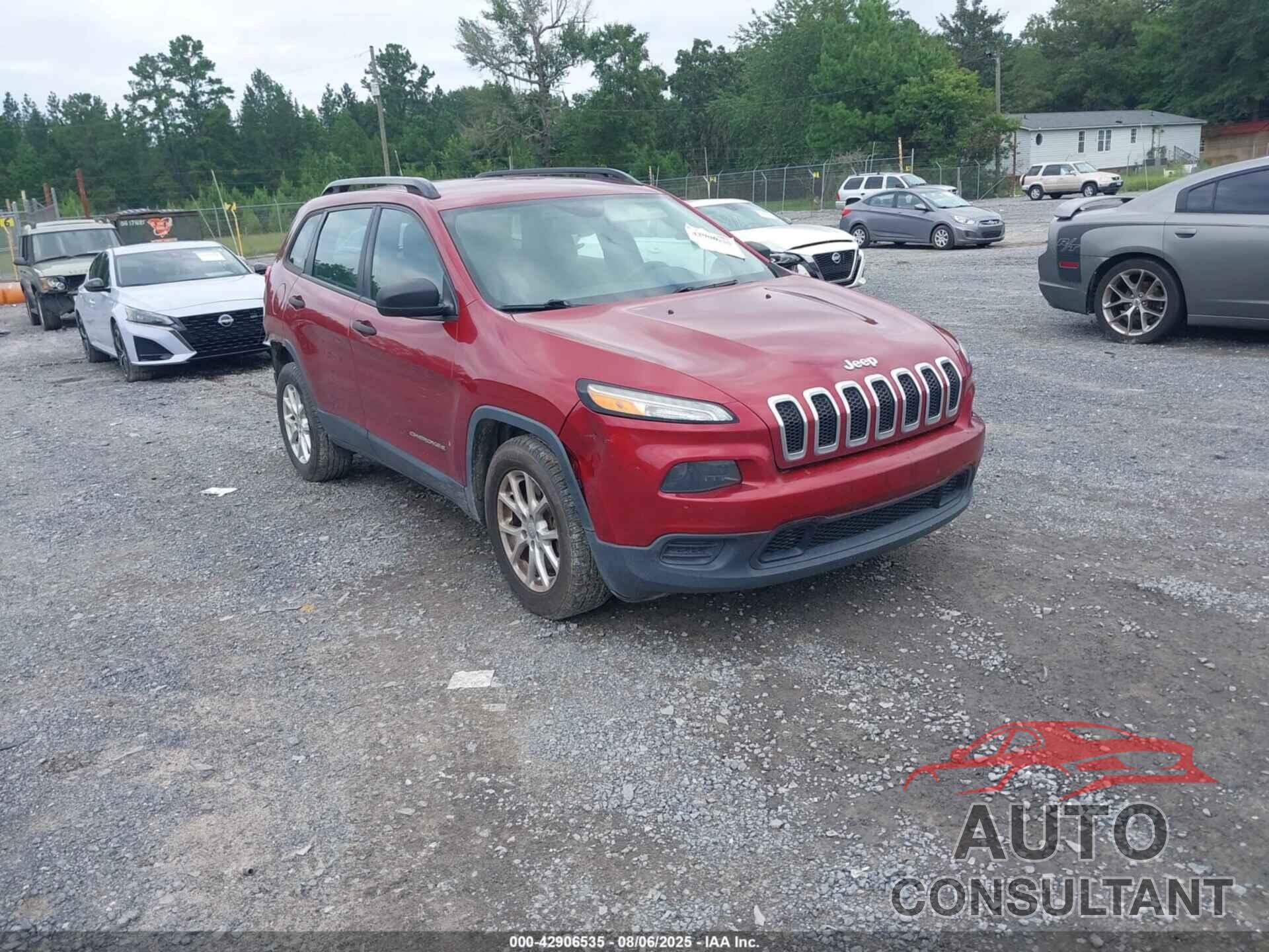 JEEP CHEROKEE 2015 - 1C4PJLAB2FW760577