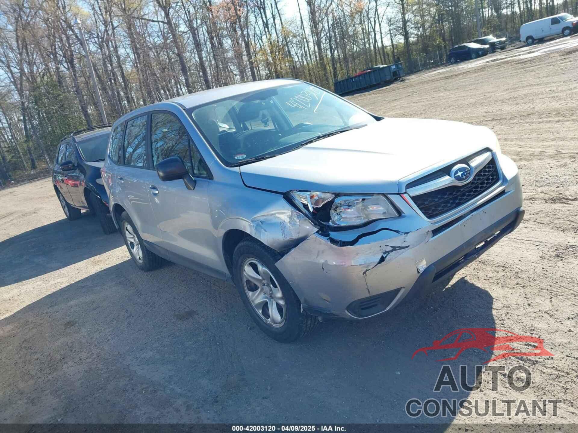 SUBARU FORESTER 2015 - JF2SJAAC5FG520328