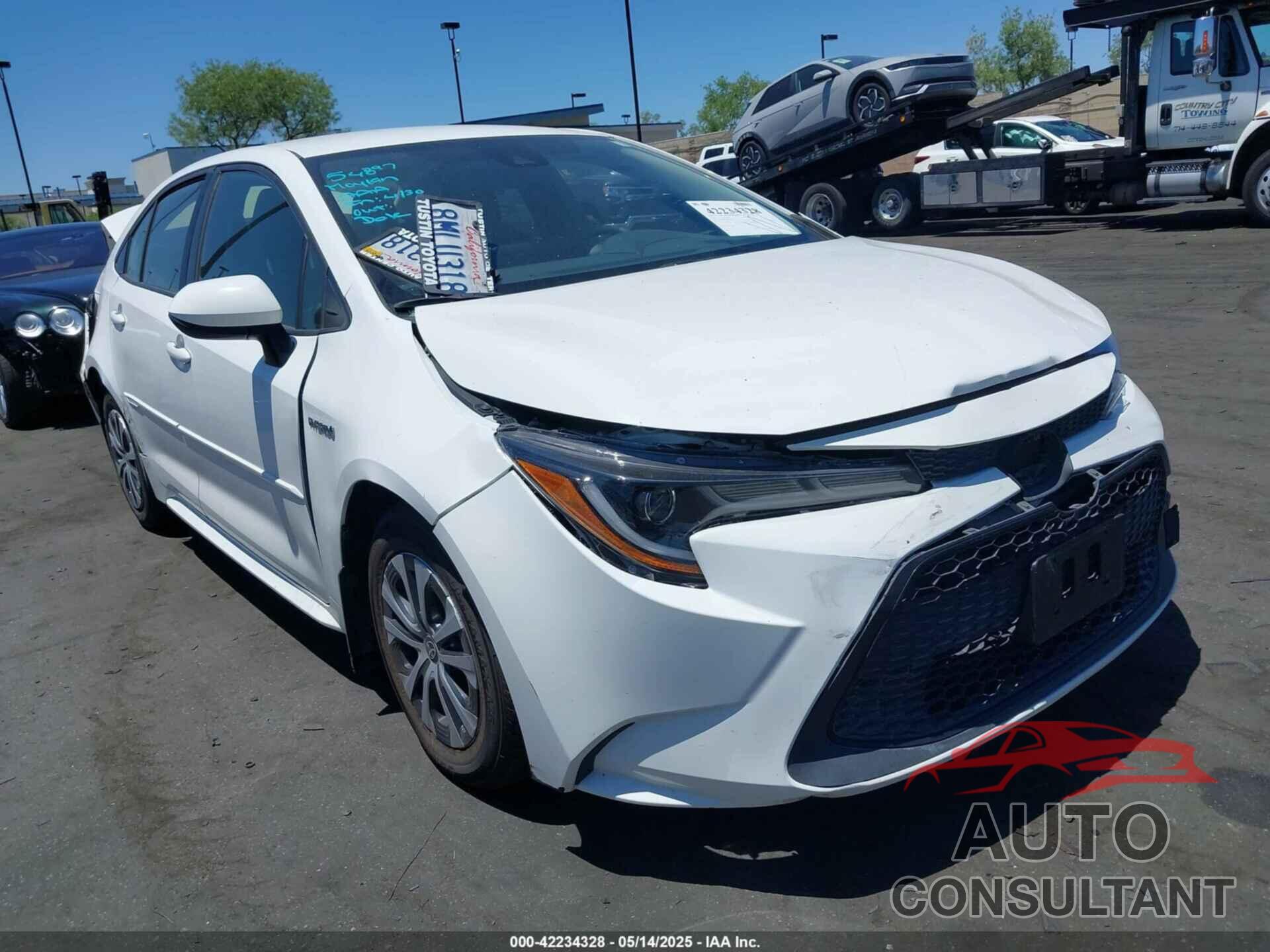 TOYOTA COROLLA 2020 - JTDEBRBE9LJ018265