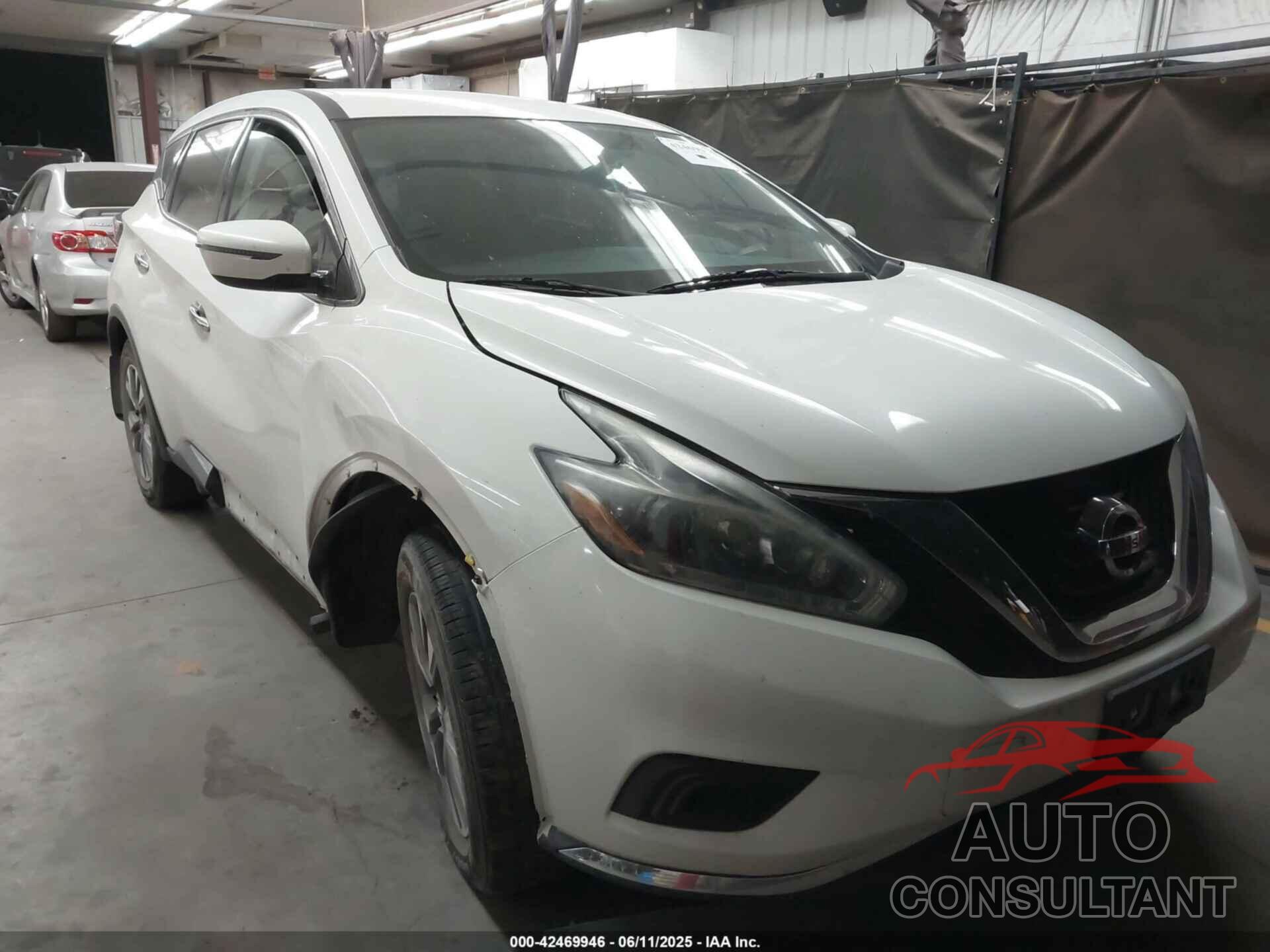 NISSAN MURANO 2018 - 5N1AZ2MG8JN111392