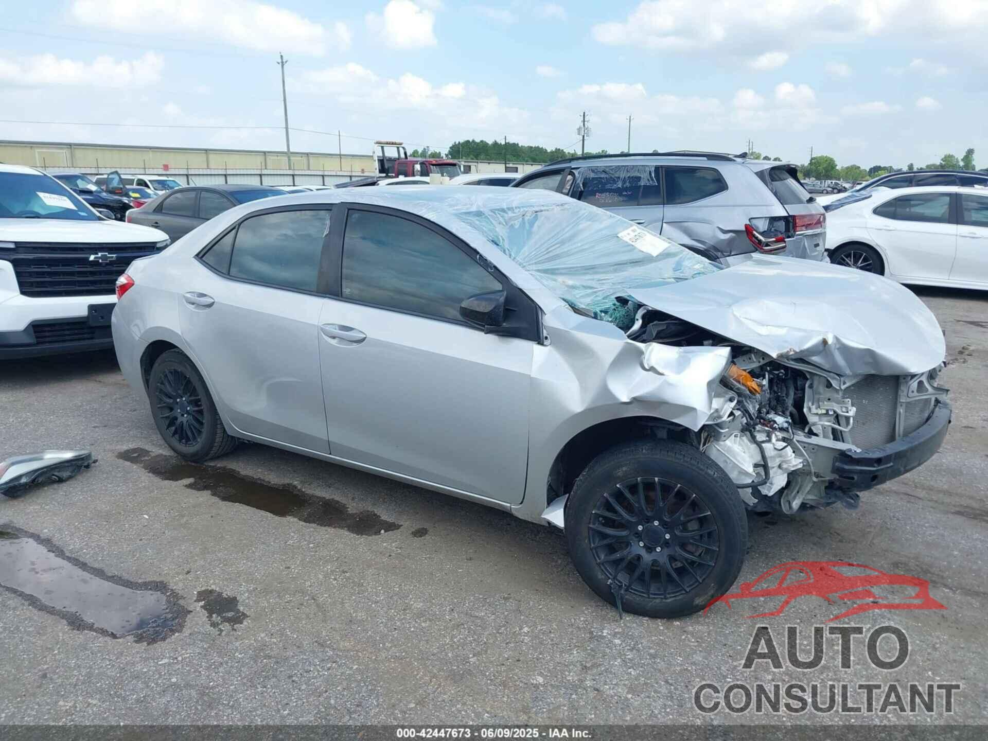 TOYOTA COROLLA 2016 - 5YFBURHE0GP557296